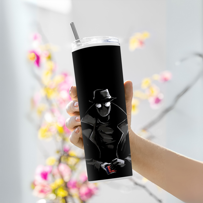"SPIDERMAN NOIR - SERIES" Tumbler with Metal Straw