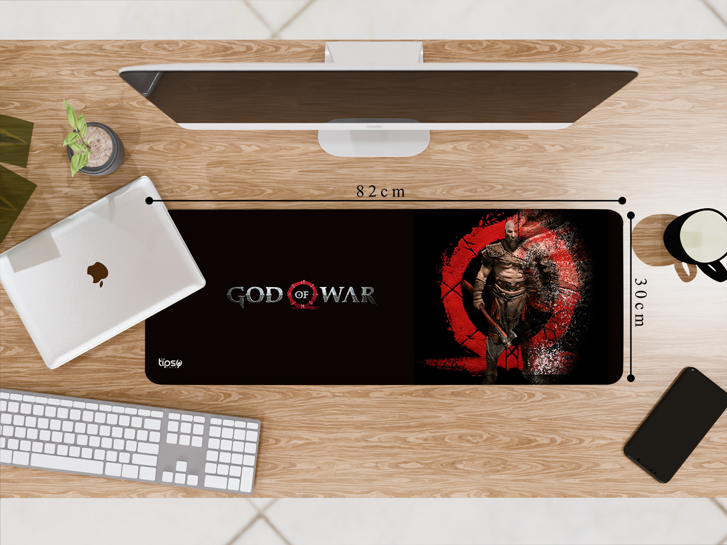 "GOD OF WAR: Video Game" Gaming Mousepad- Elevate Your Gaming Experience