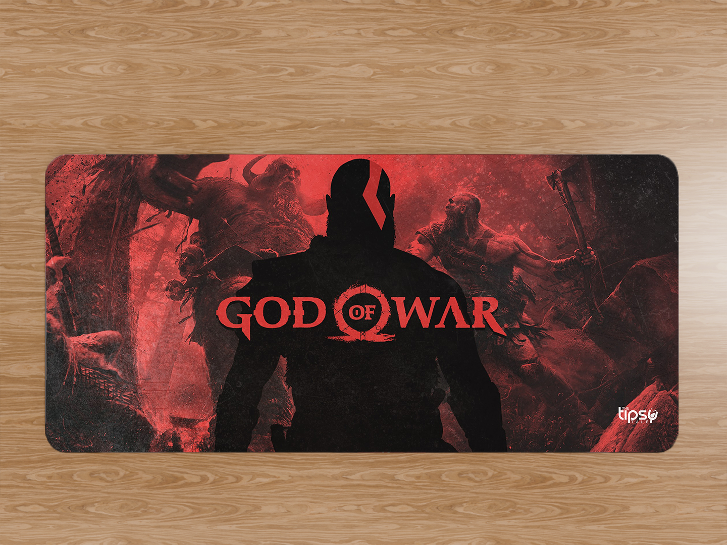 "GOD OF WAR GAMING SHADOW" Gaming Mousepad- Elevate Your Gaming Experience