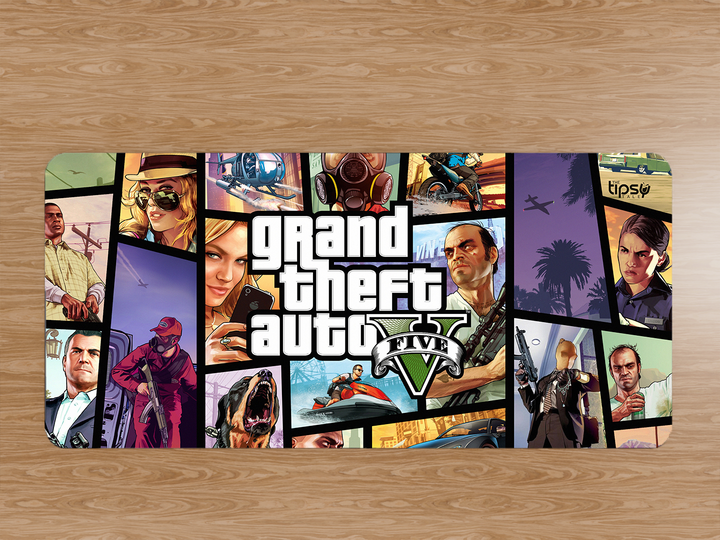 "GTA5" Gaming Mousepad- Elevate Your Gaming Experience
