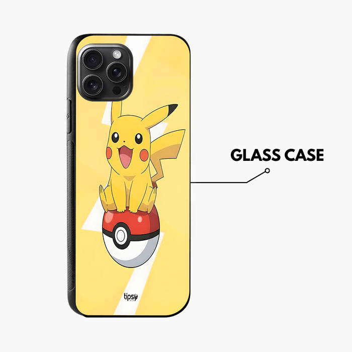 PIKACHU ON A POLE BALL -Mobile Covers Shock Resistant, Slim & Stylish Cases