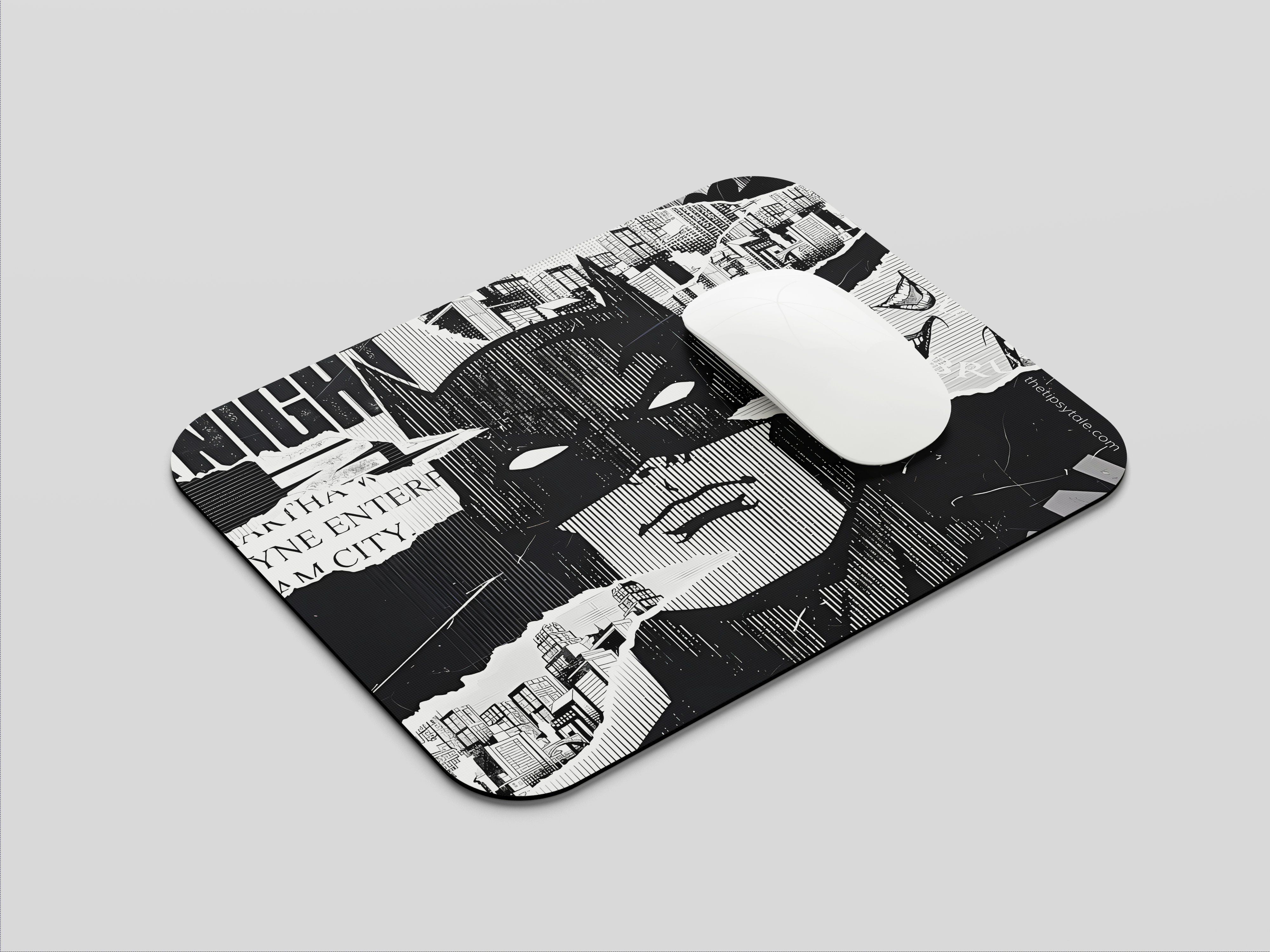 "BATMAN THE COMIC WORLD" Mousepad Enhance Your Workspace with Style