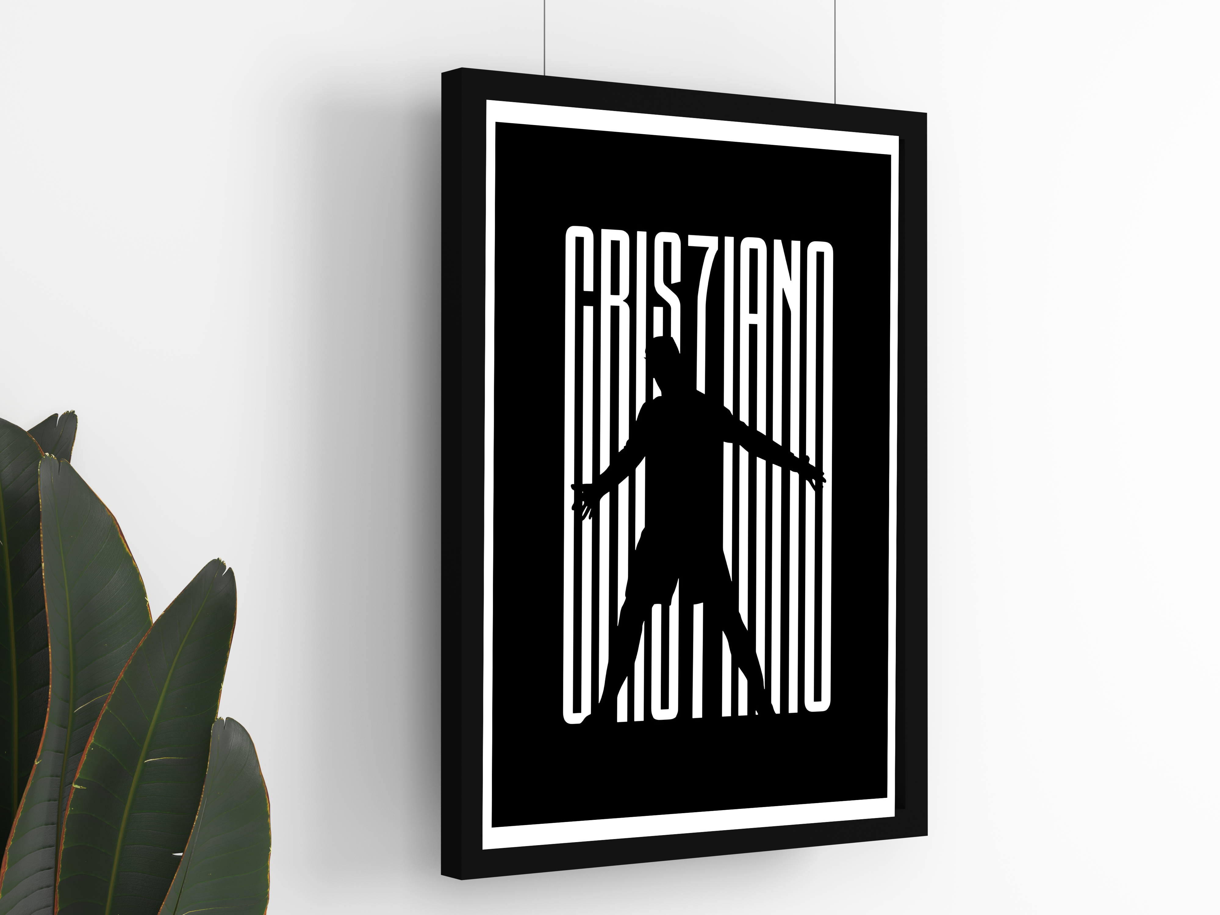 "CRISTIANO RONALDO: The Goat" Poster: Add a Touch of Personality to Your Space