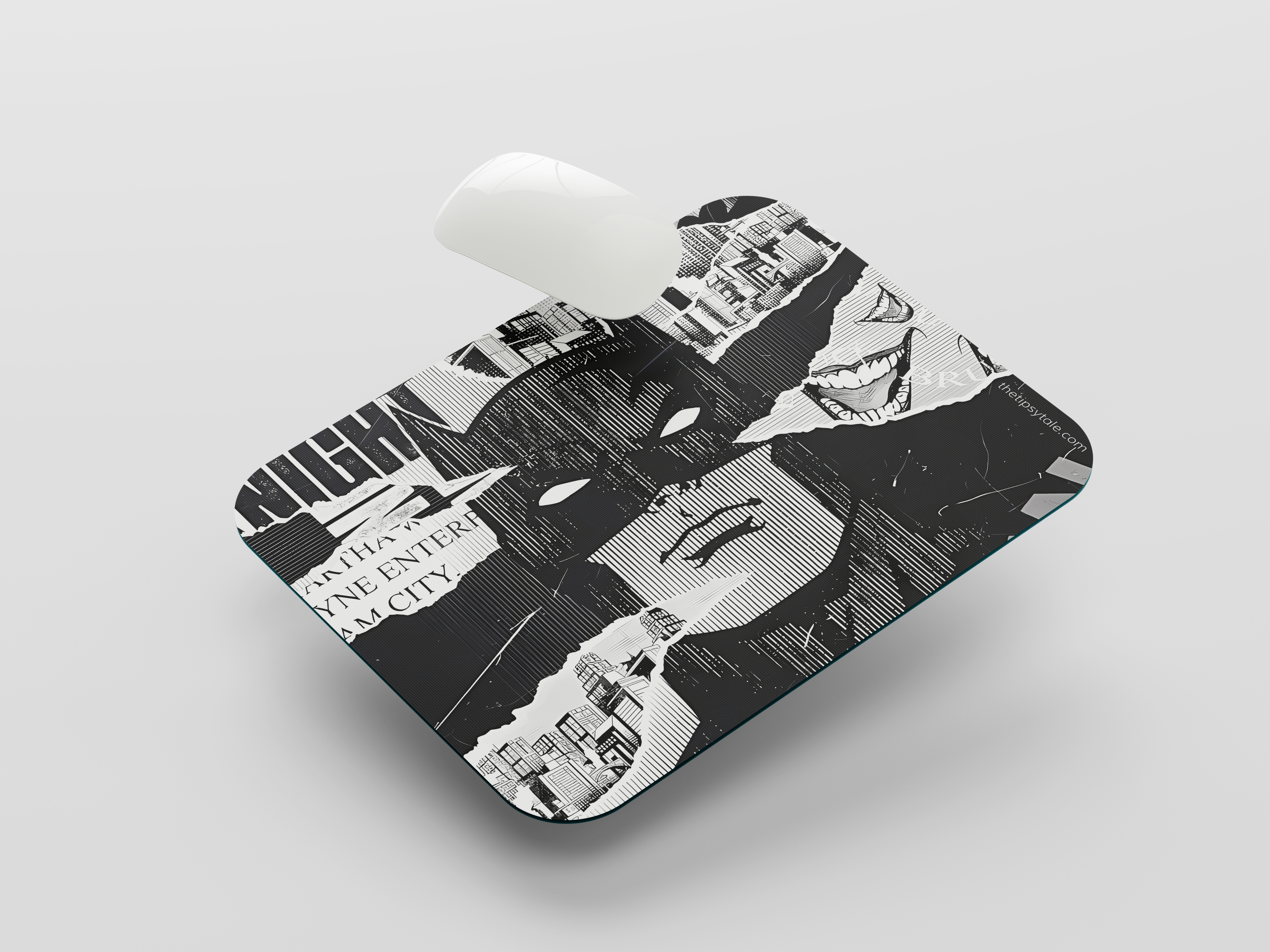 "BATMAN THE COMIC WORLD" Mousepad Enhance Your Workspace with Style