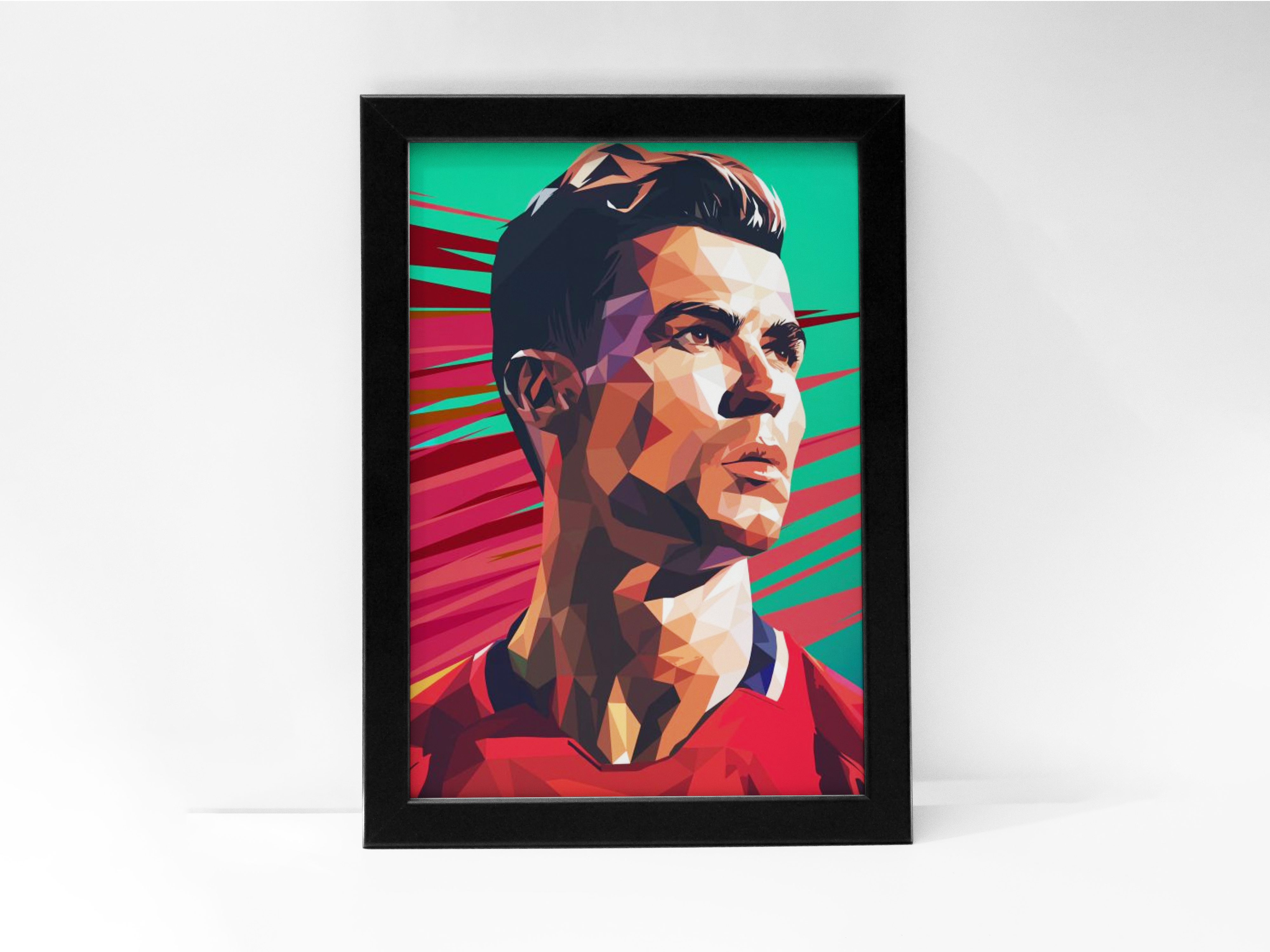 "CRISTIANO RONALDO: The Number 7" Poster: Add a Touch of Personality to Your Space