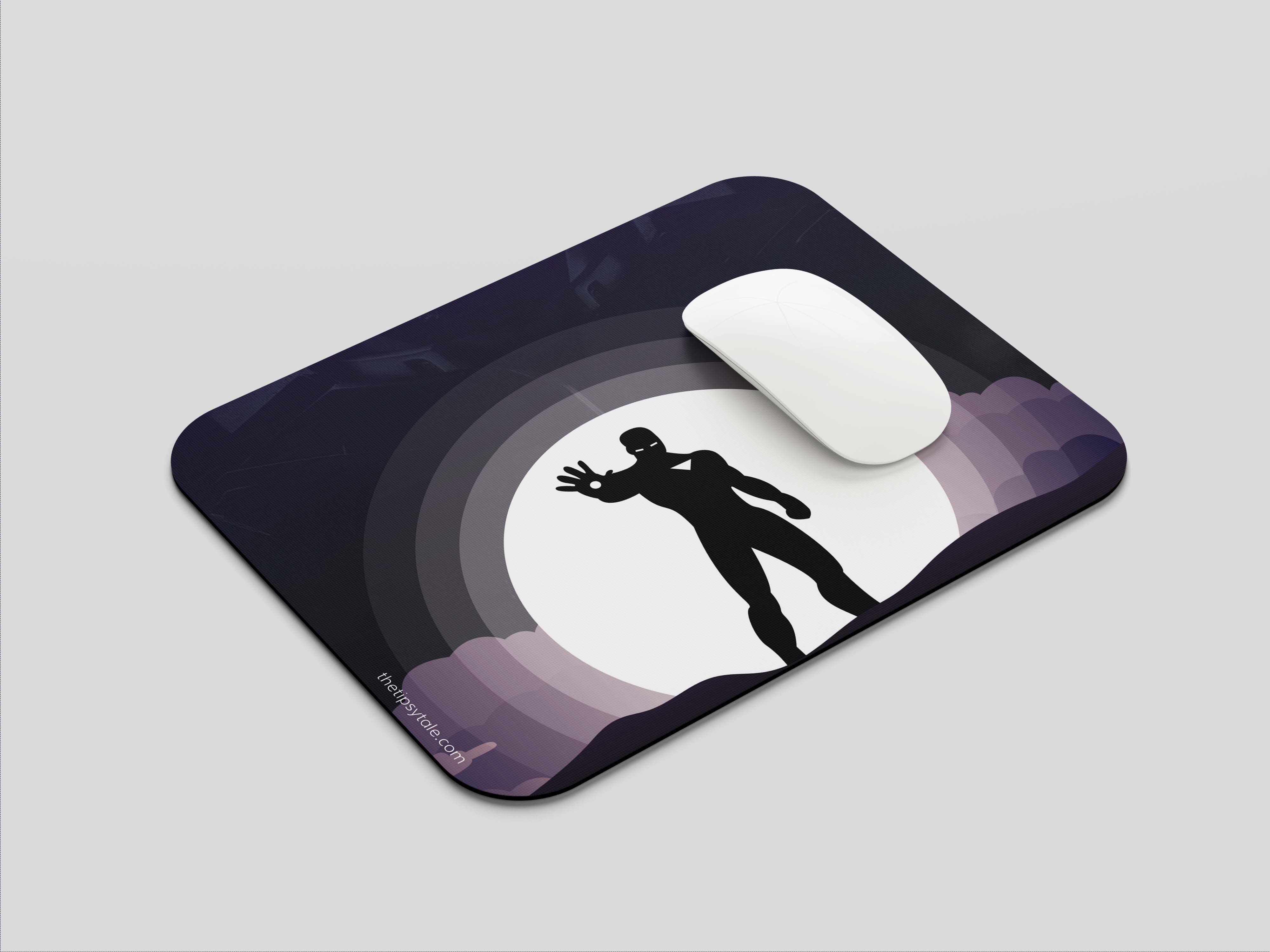 "Iron Man" Mousepad Enhance Your Workspace with Style