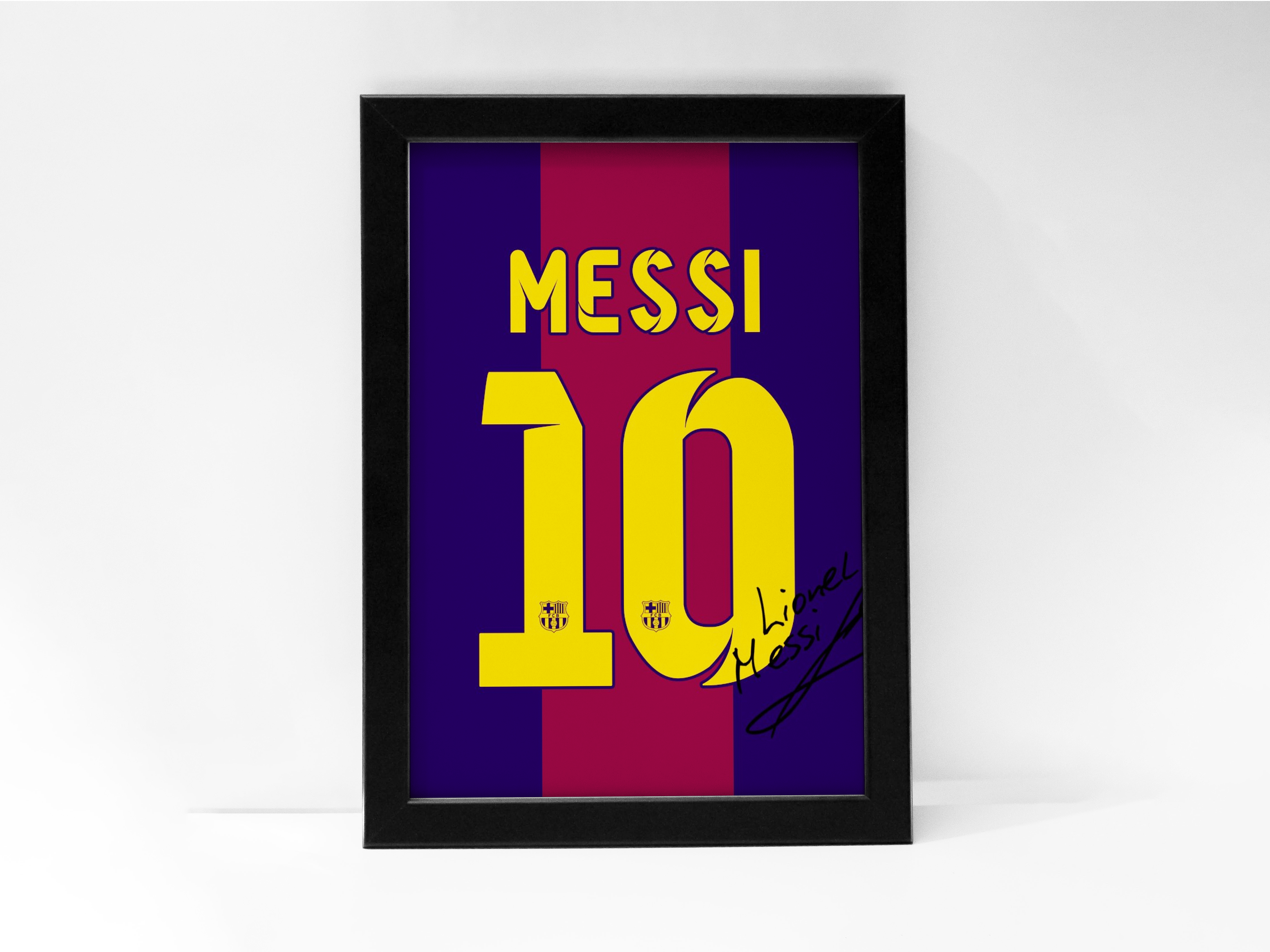 "MESSI: BARCELONA Jersey " Poster: Add a Touch of Personality to Your Space