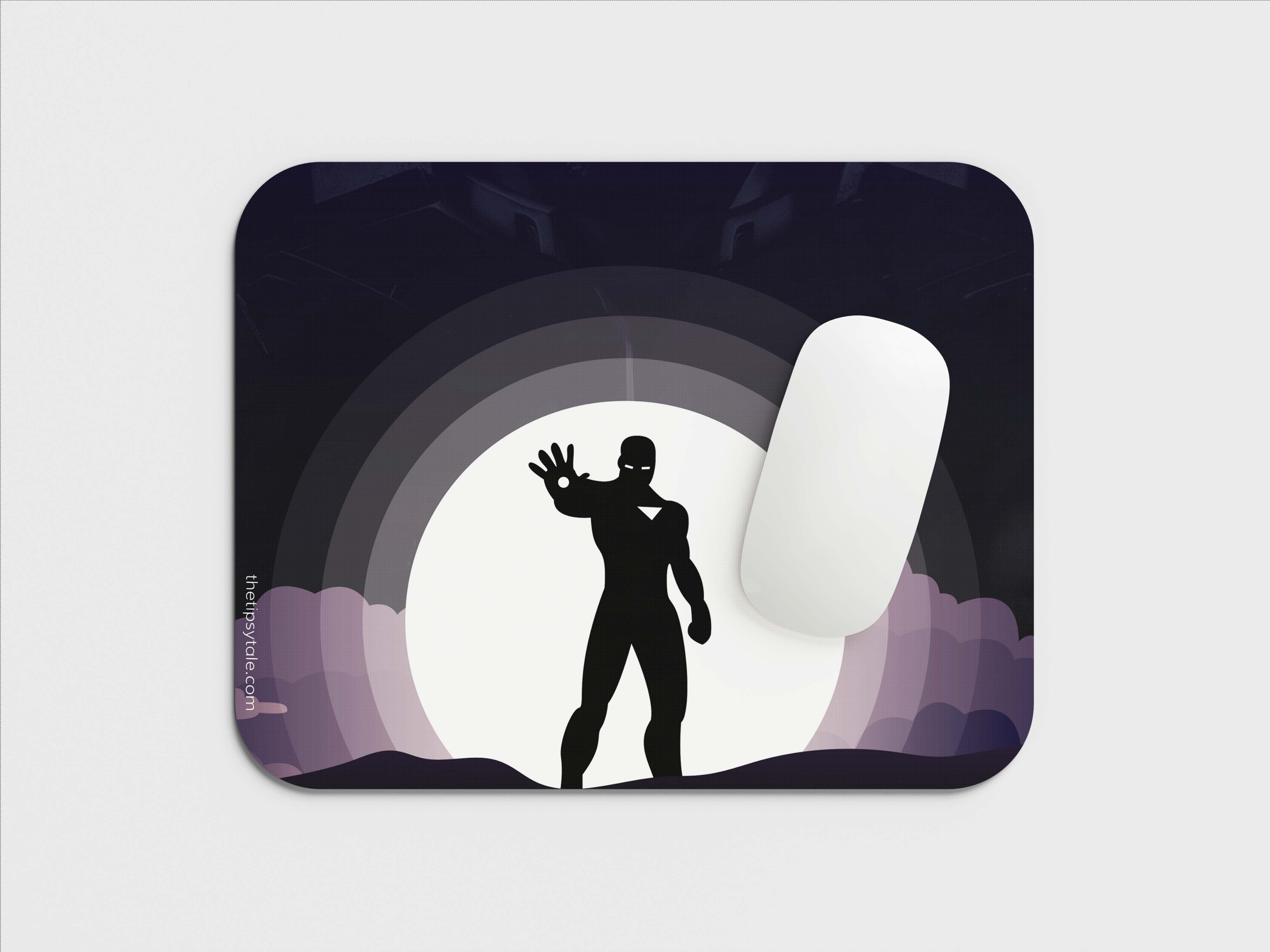 "Iron Man" Mousepad Enhance Your Workspace with Style