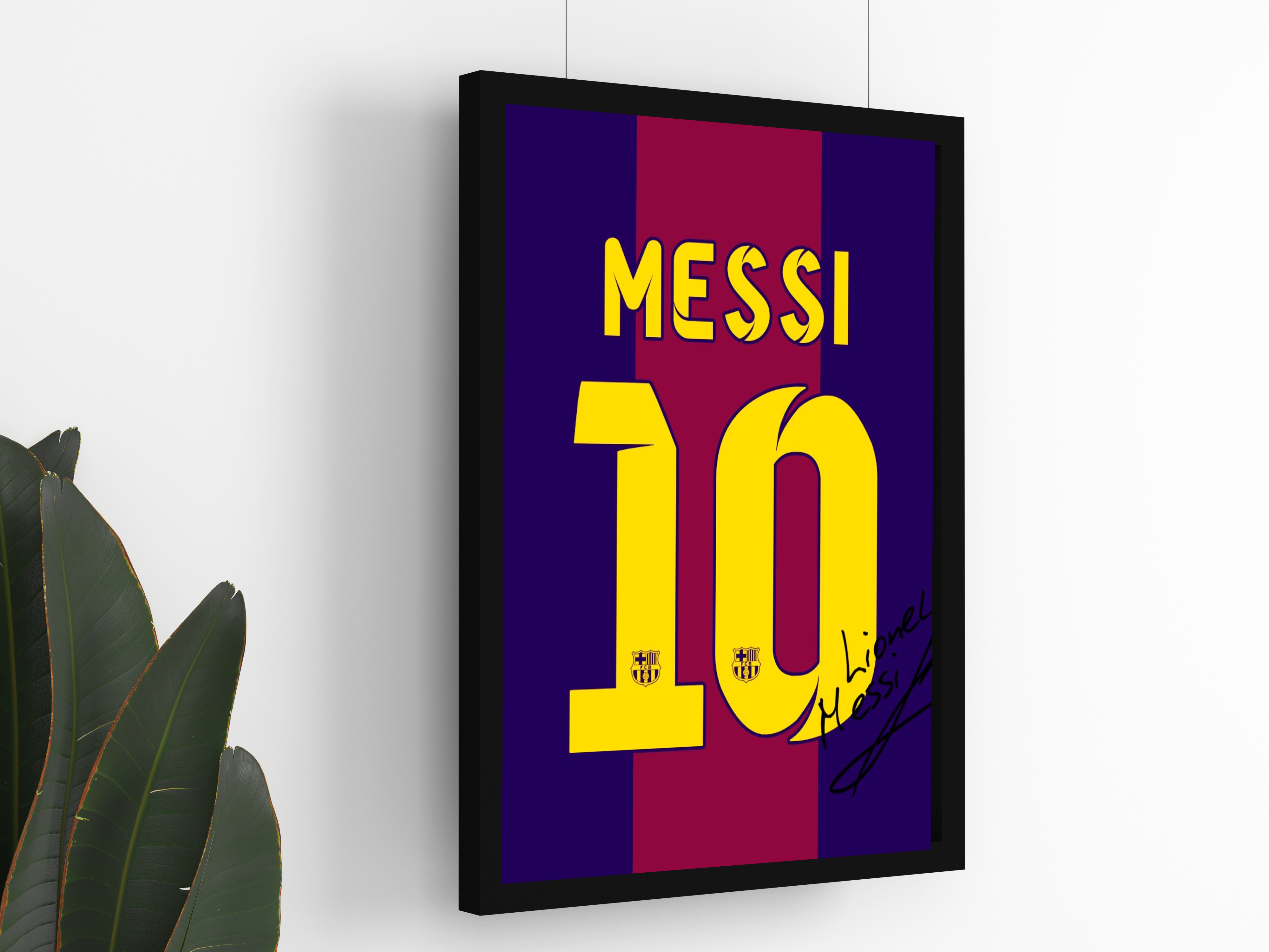 "MESSI: BARCELONA Jersey " Poster: Add a Touch of Personality to Your Space