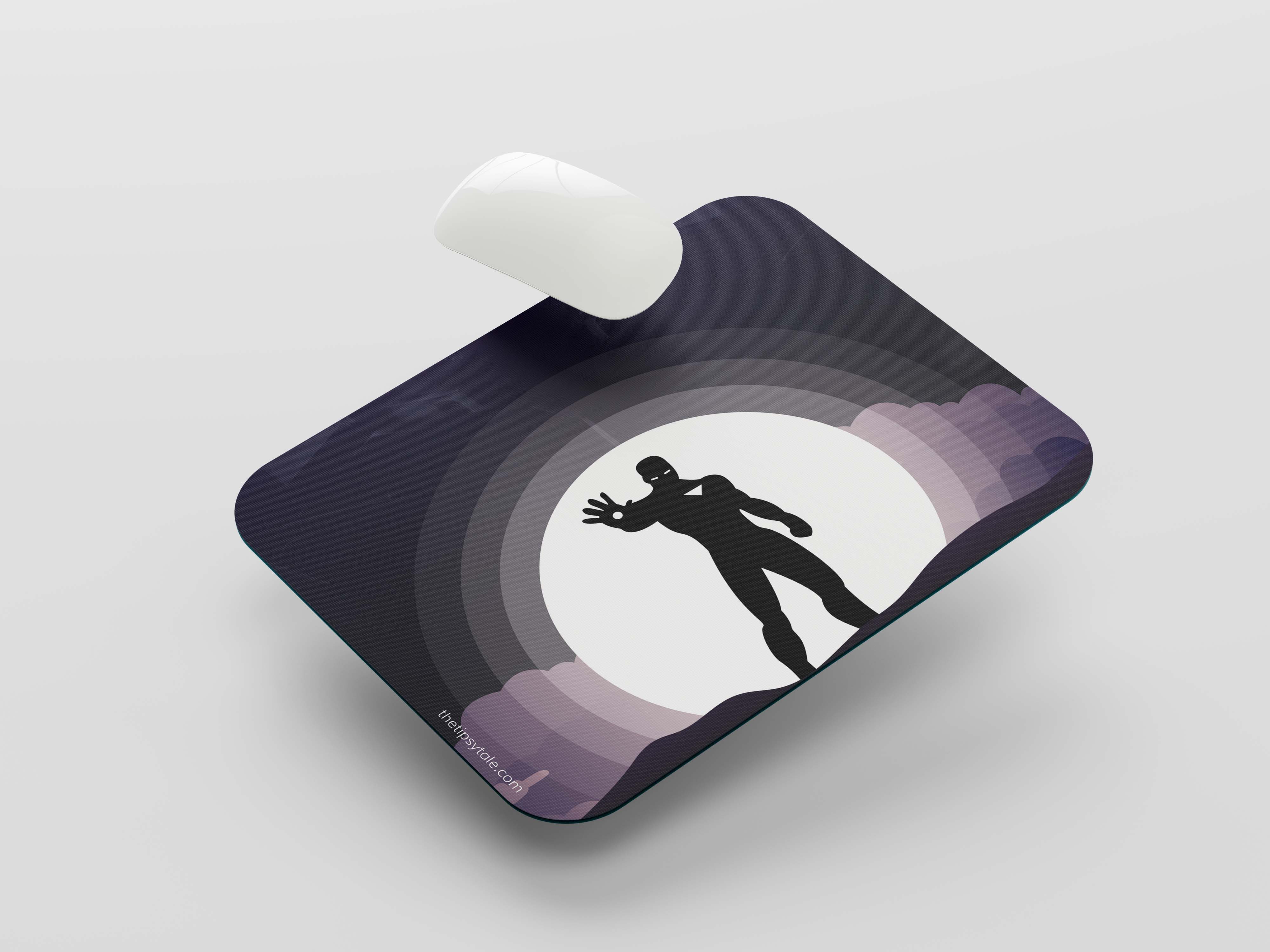 "Iron Man" Mousepad Enhance Your Workspace with Style