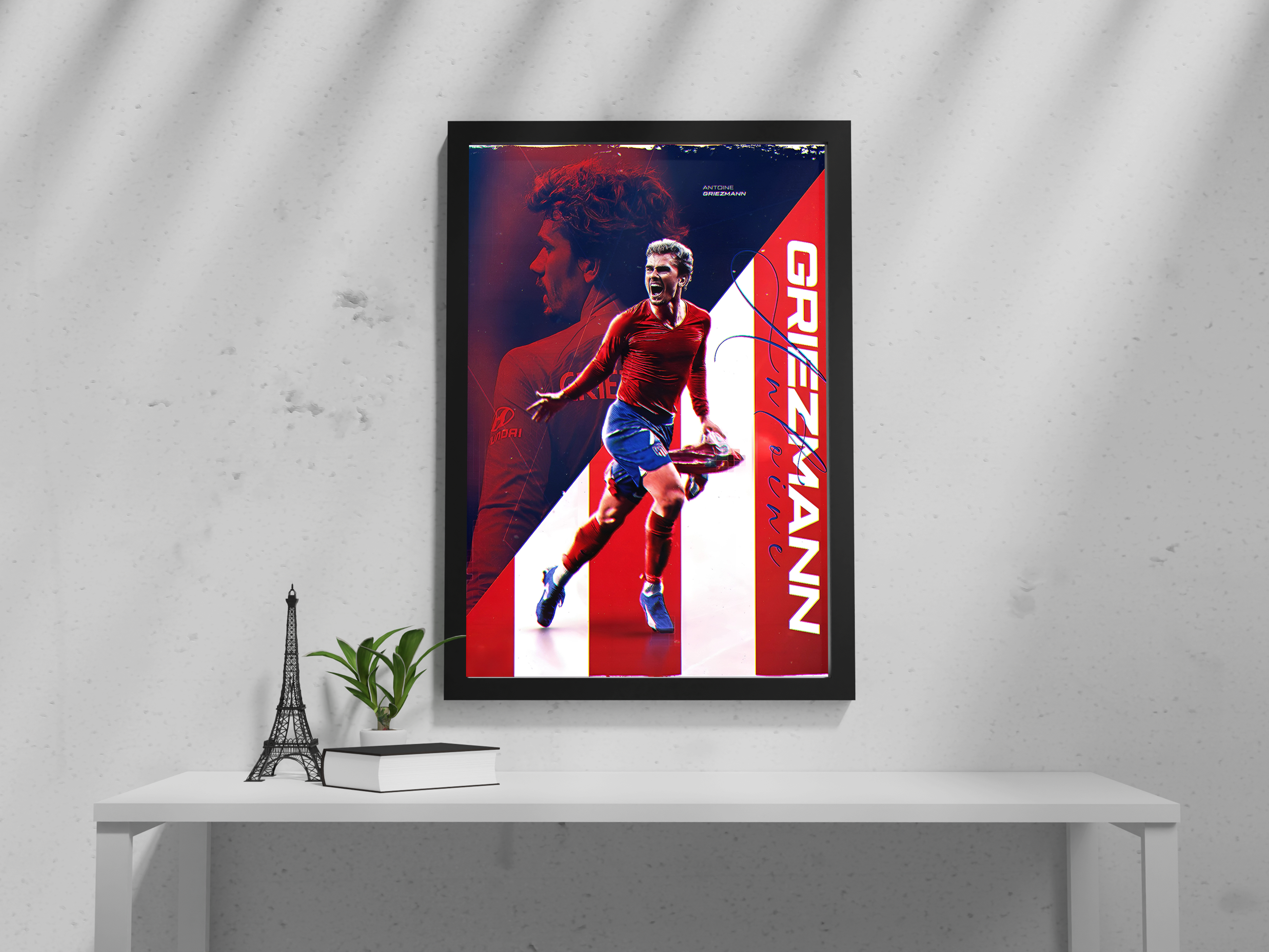 "ANTOINE GRIEZMANN: The Aggression Theme" Poster: Add a Touch of Personality to Your Space