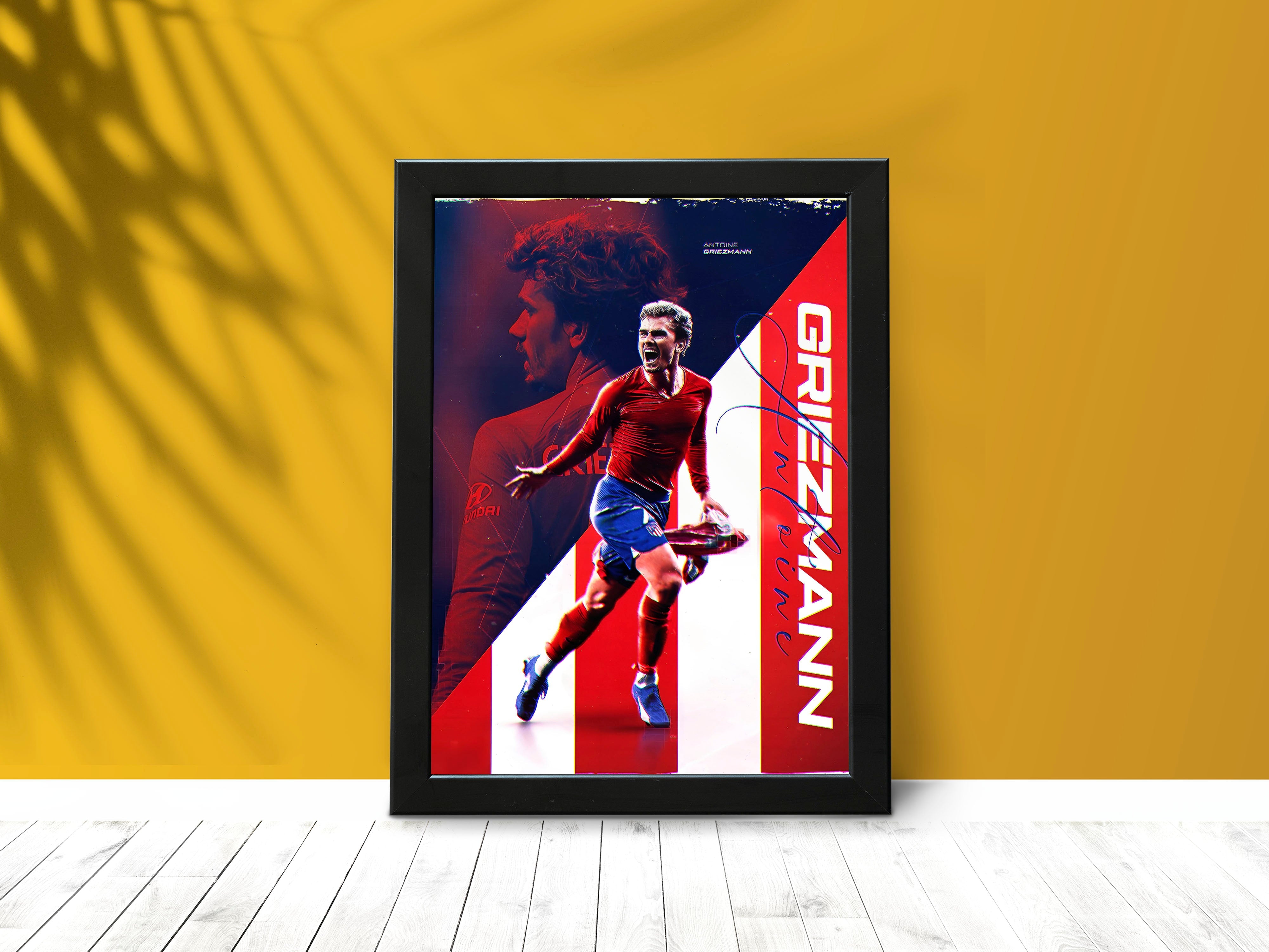 "ANTOINE GRIEZMANN: The Aggression Theme" Poster: Add a Touch of Personality to Your Space