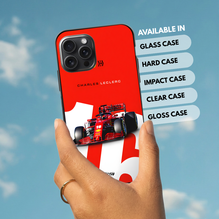 CHARLES LECLERC -Mobile Covers Shock Resistant, Slim & Stylish Cases