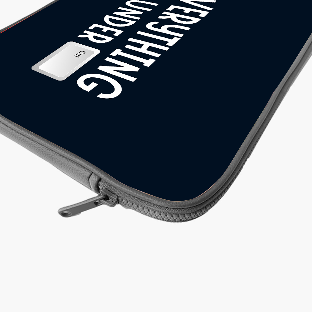 "Everything is under Ctrl!" Laptop Sleeves:Bold Modern Design for Every Size