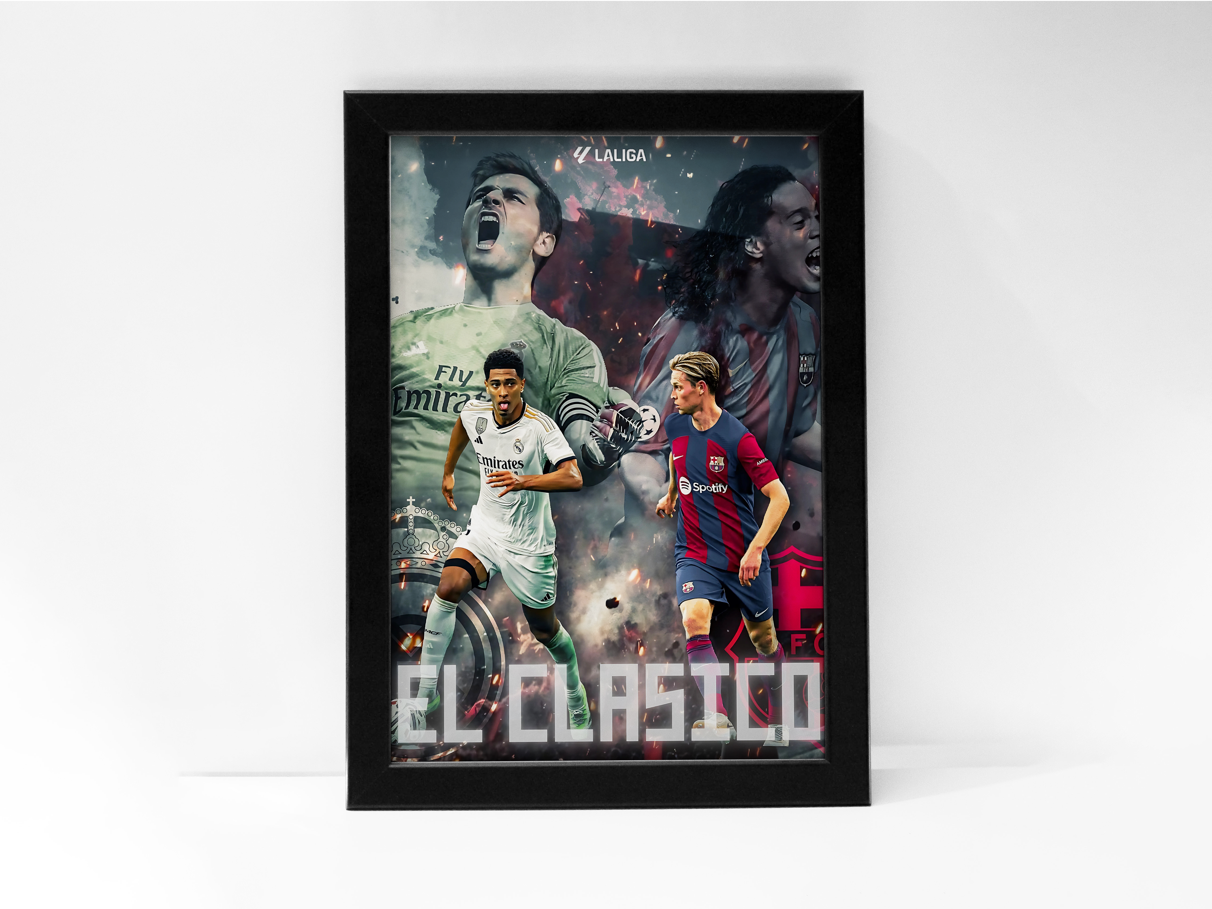 "LALIGA EL CLASICO: Football Theme" Poster: Add a Touch of Personality to Your Space