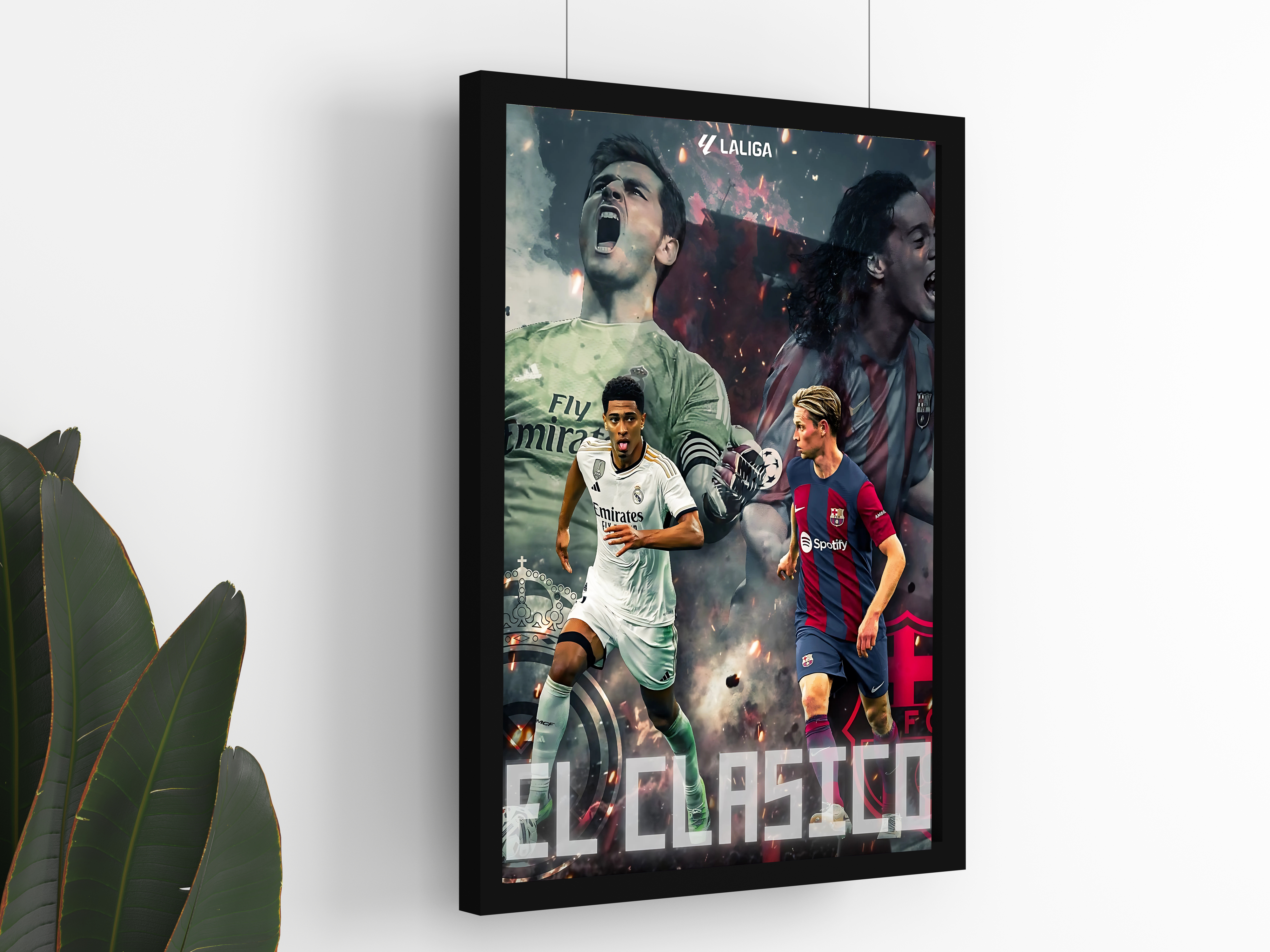 "LALIGA EL CLASICO: Football Theme" Poster: Add a Touch of Personality to Your Space