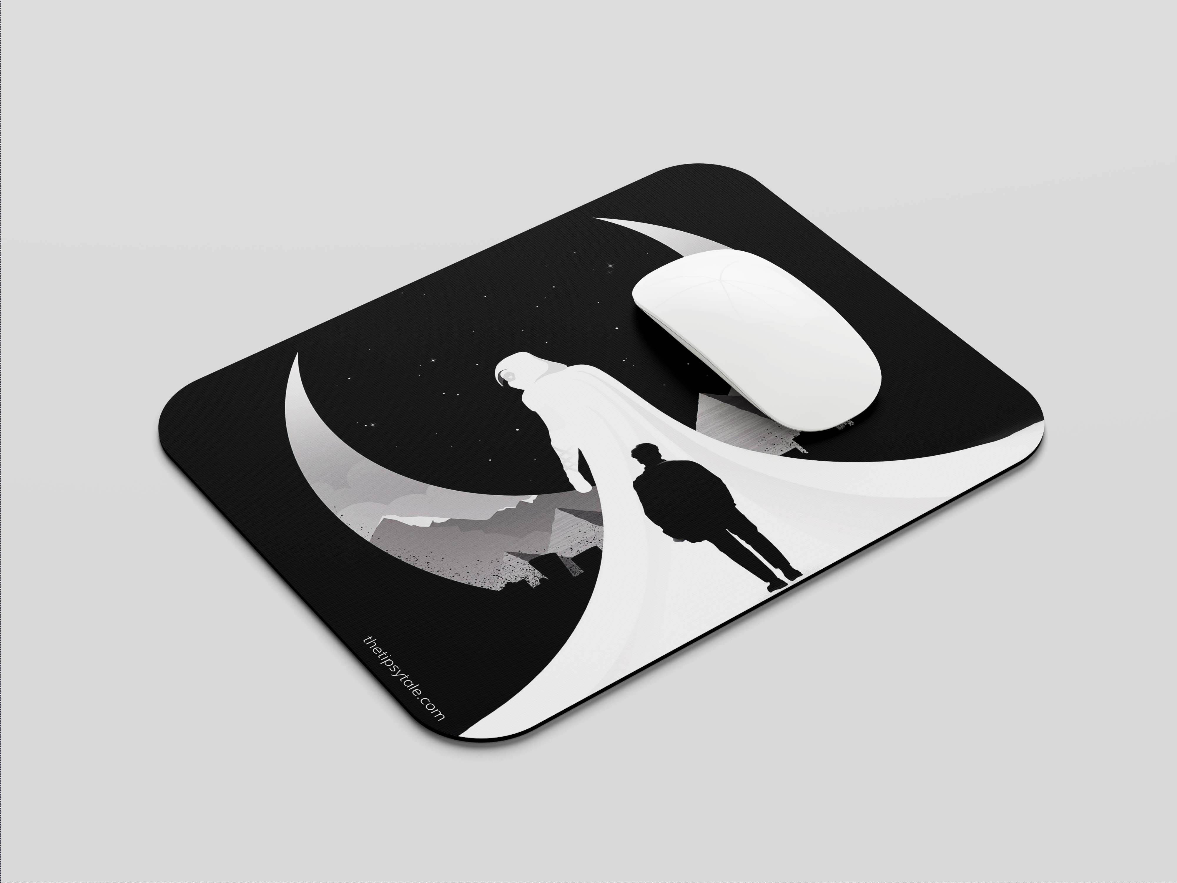 "MOON KNIGHT THEME" Mousepad Enhance Your Workspace with Style