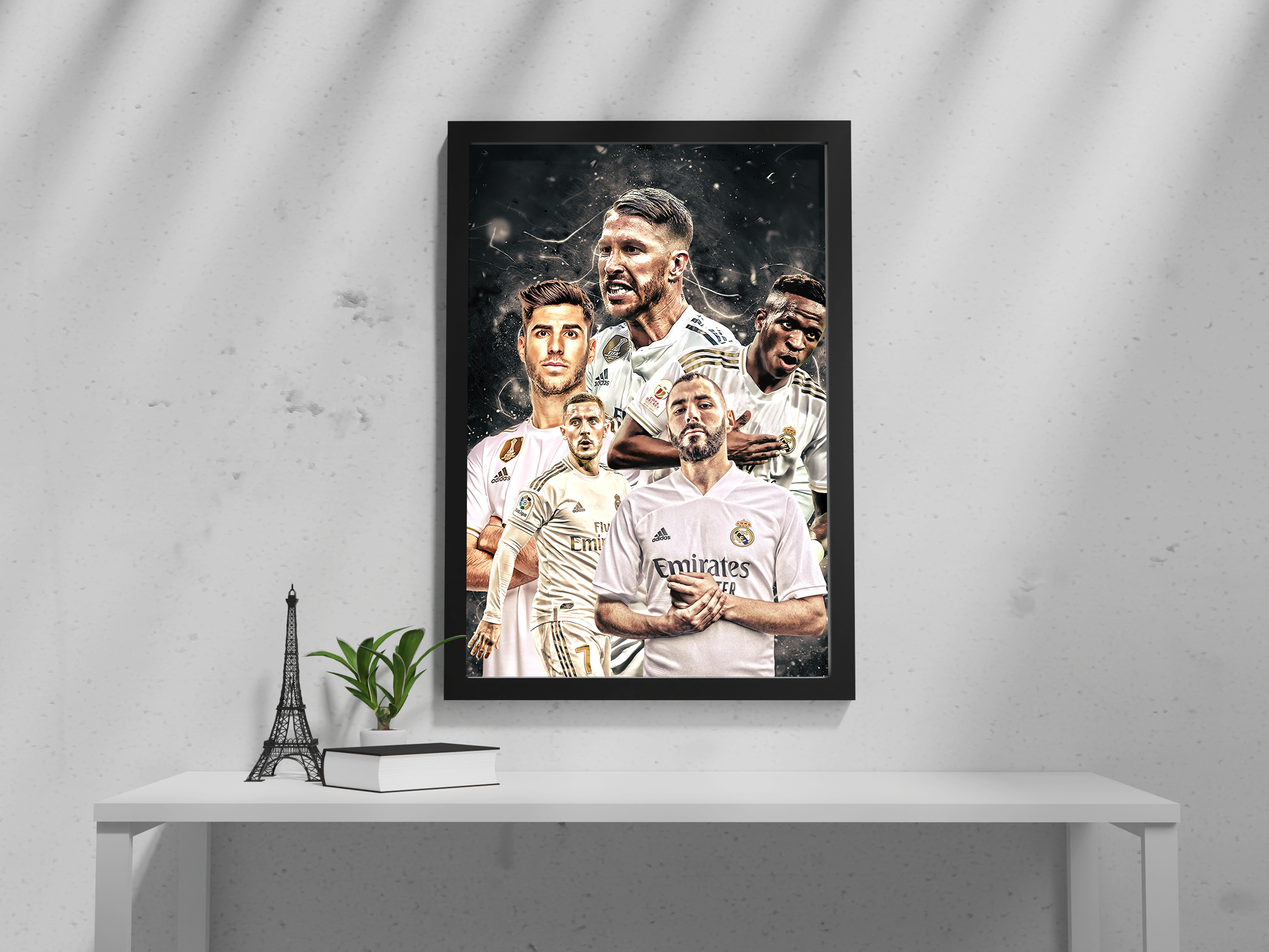 "REAL MADRID: Football Theme" Poster: Add a Touch of Personality to Your Space