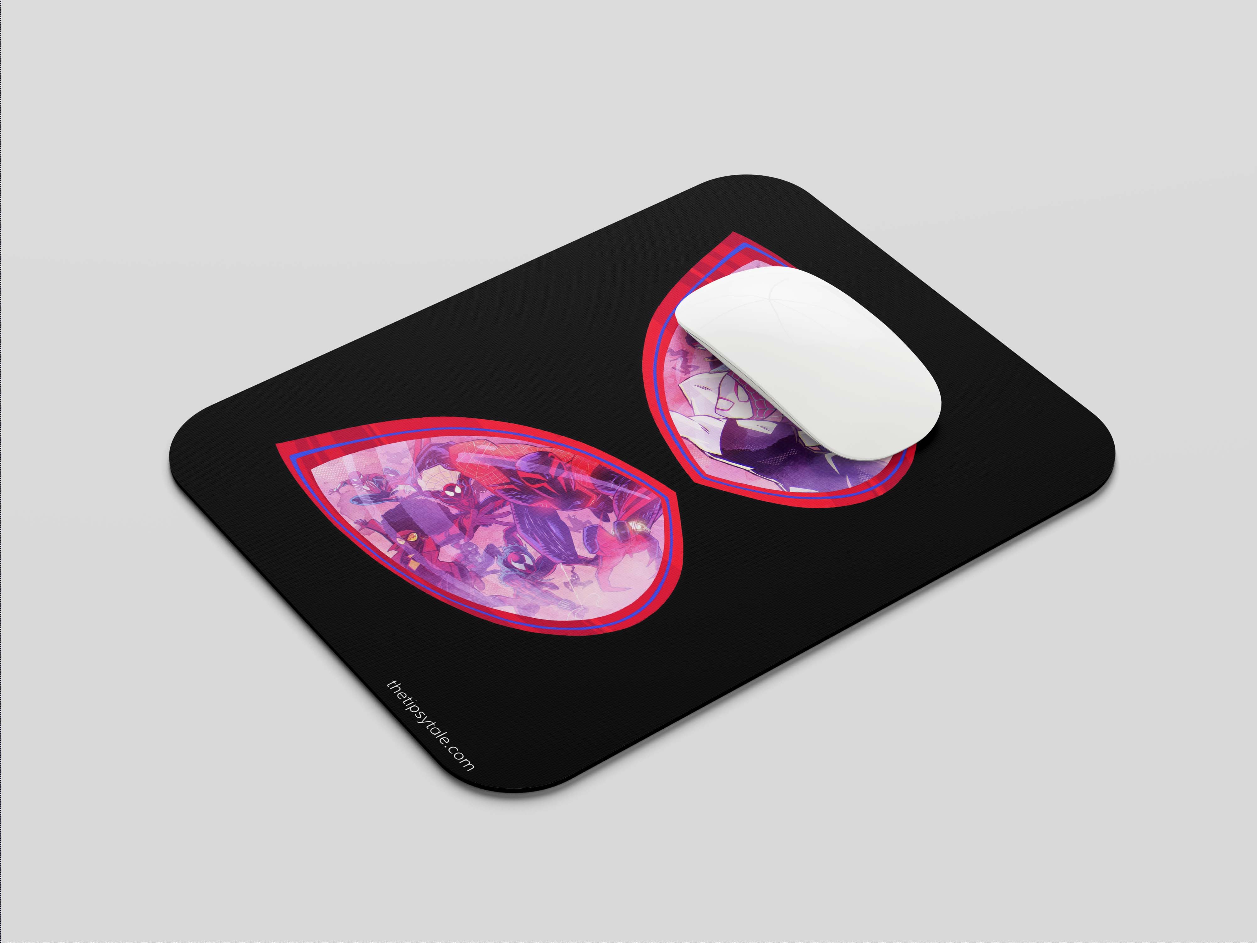 "SPIDER VERSE EYE THEME" Mousepad Enhance Your Workspace with Style