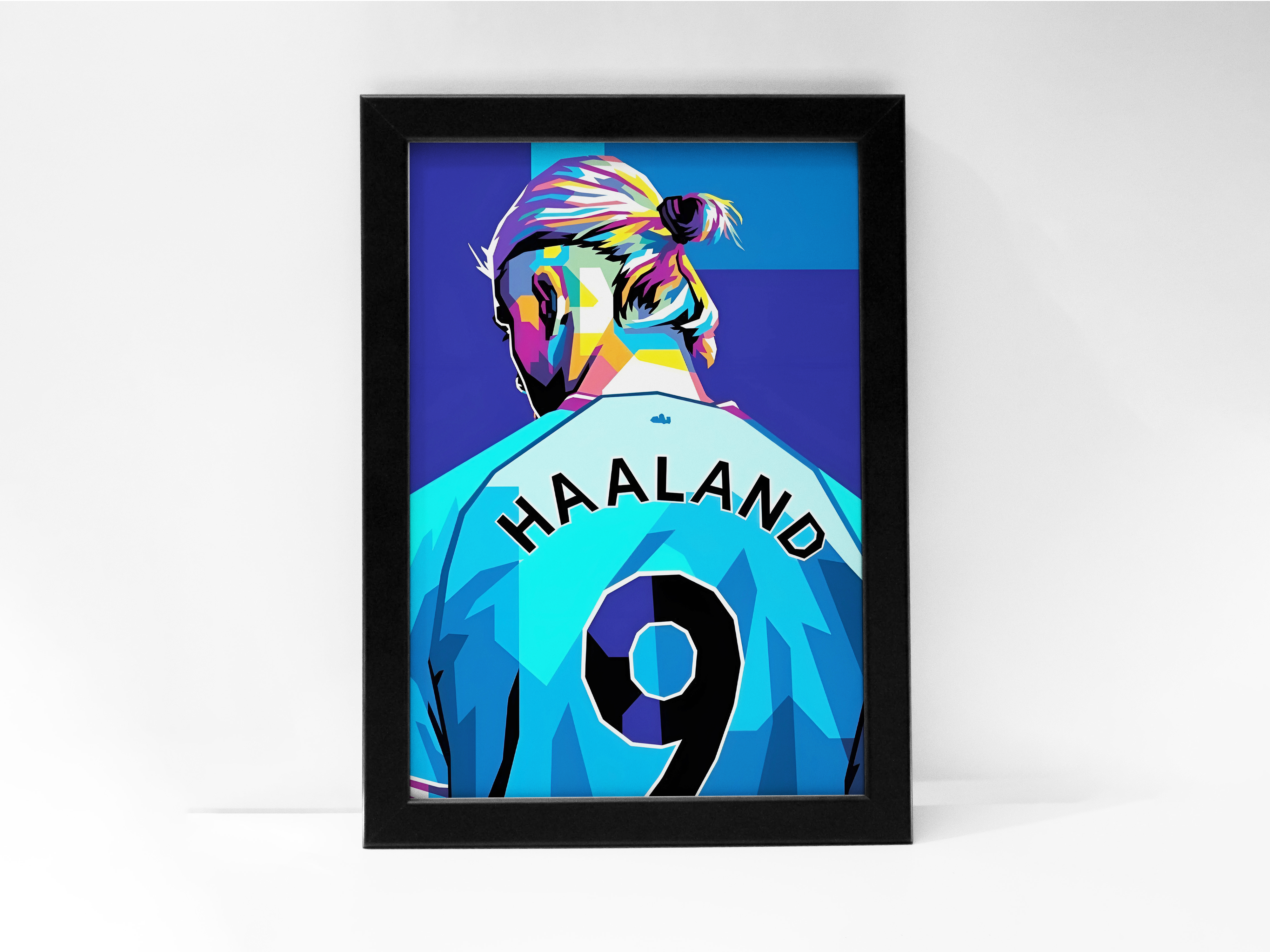 "HAALAND : Football Theme" Poster: Add a Touch of Personality to Your Space