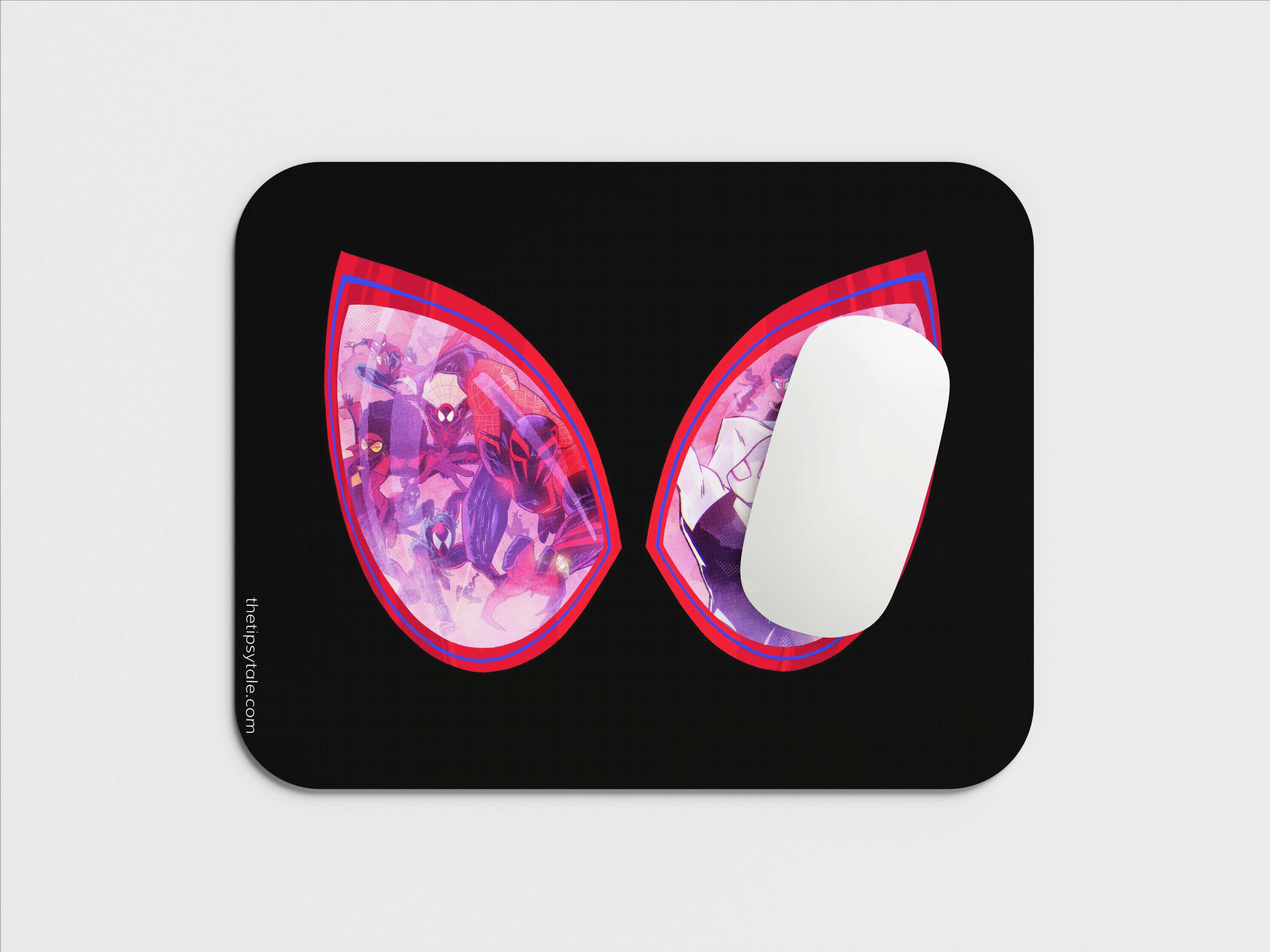 "SPIDER VERSE EYE THEME" Mousepad Enhance Your Workspace with Style