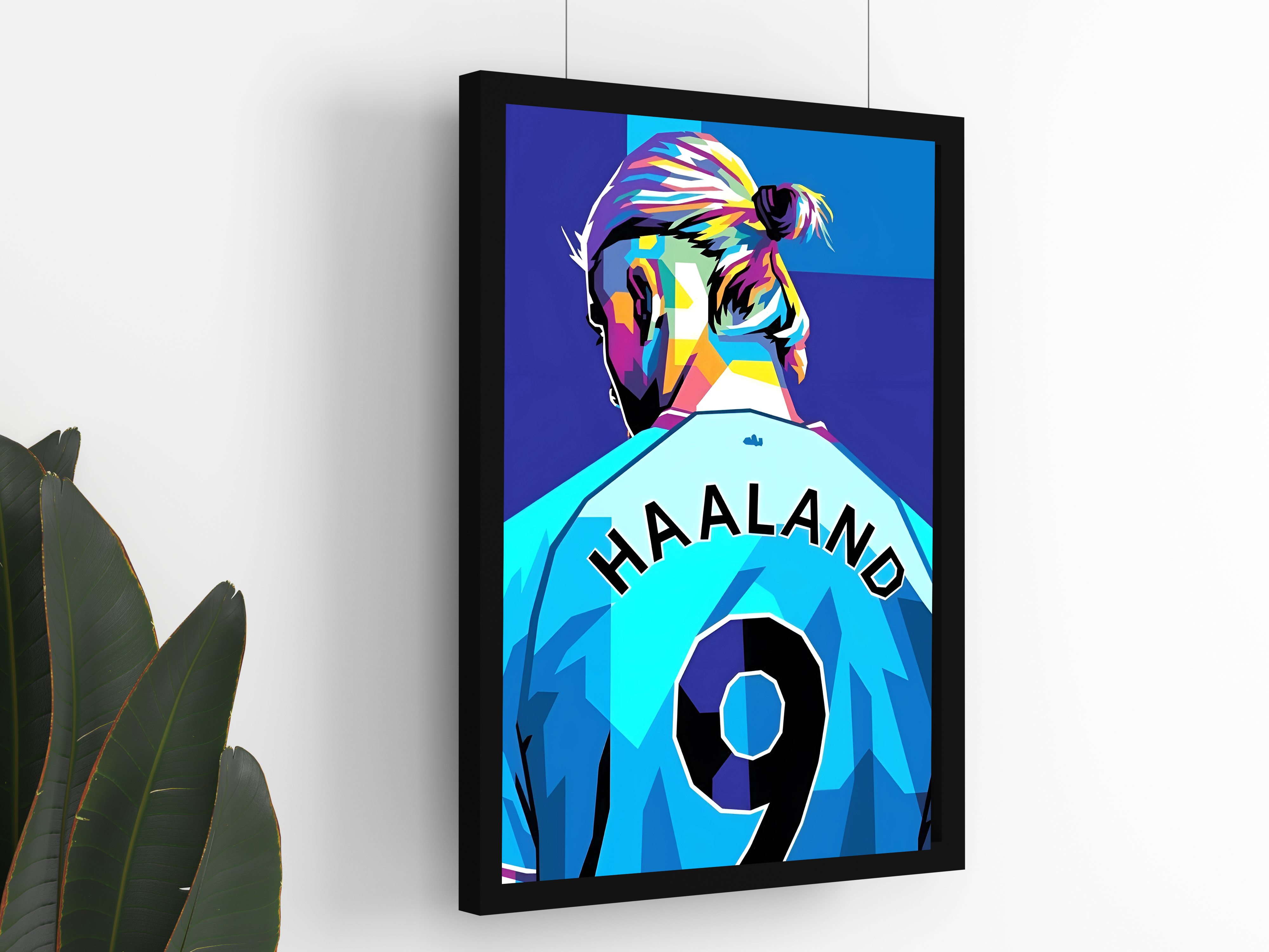 "HAALAND : Football Theme" Poster: Add a Touch of Personality to Your Space