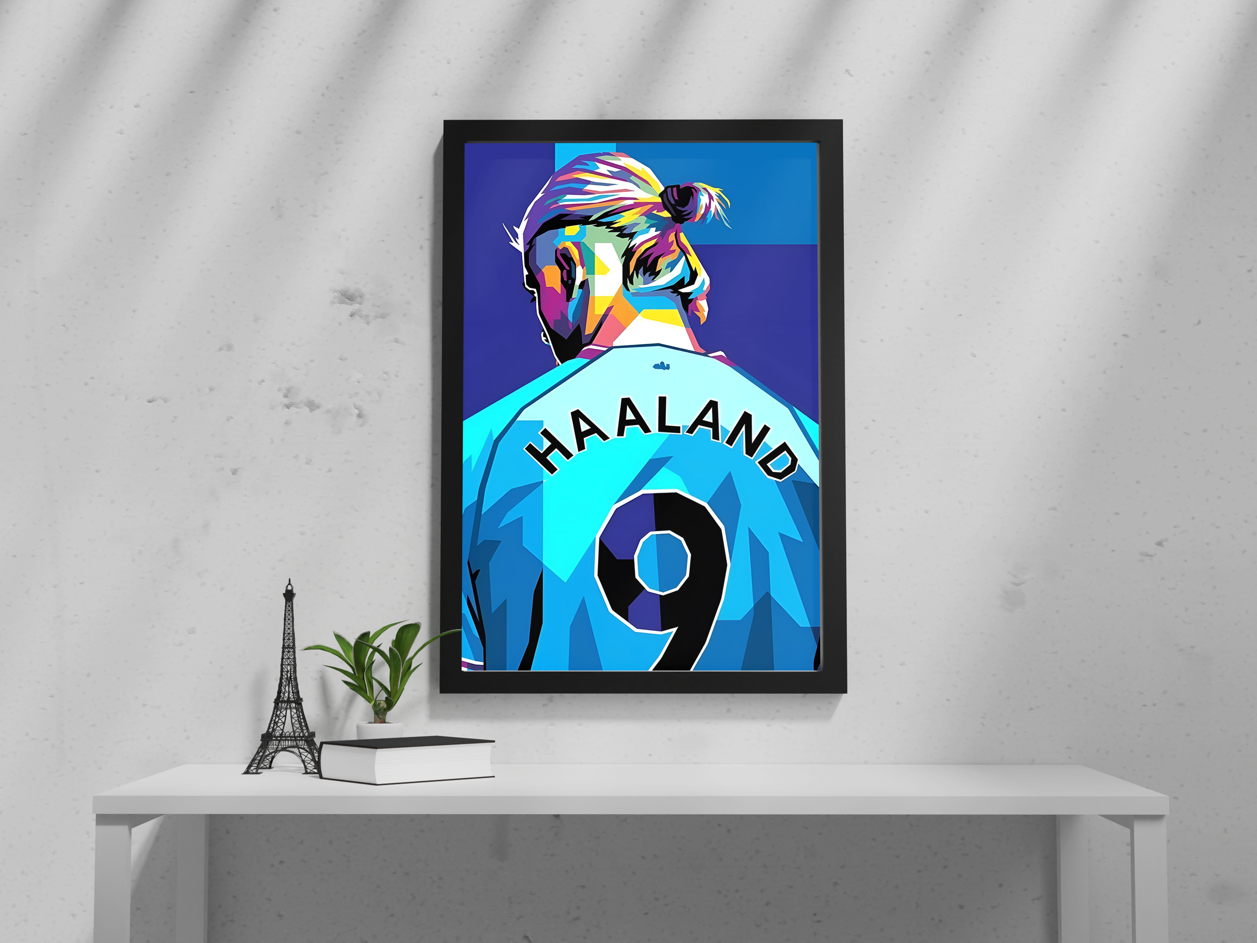 "HAALAND : Football Theme" Poster: Add a Touch of Personality to Your Space