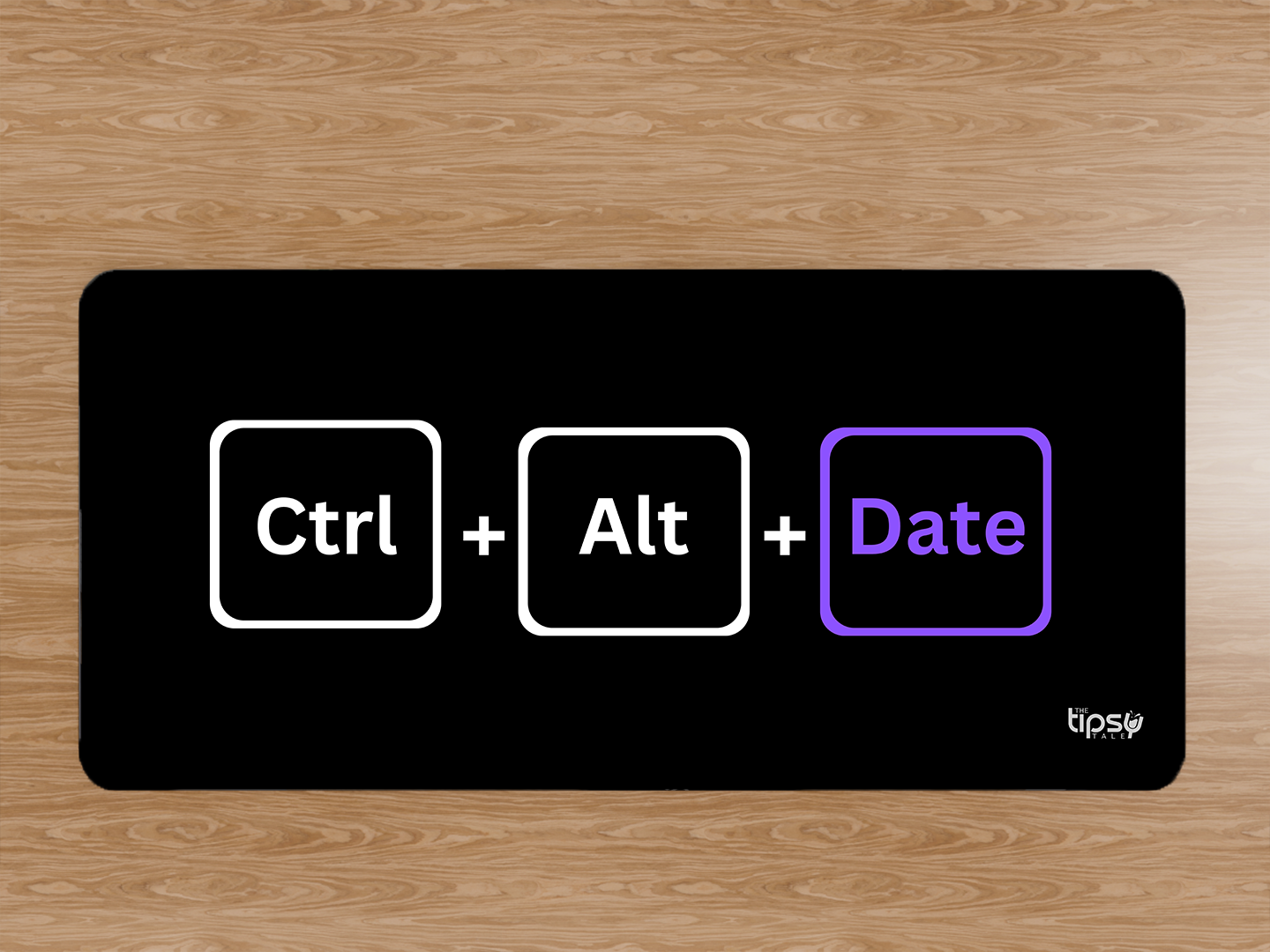"CTRL + ALT + DATE"– Valentine’s Special Edition Mousepad