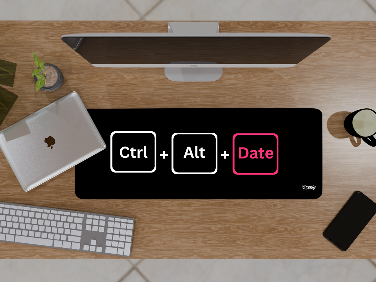 "CTRL + ALT + DATE"– Valentine’s Special Edition Mousepad
