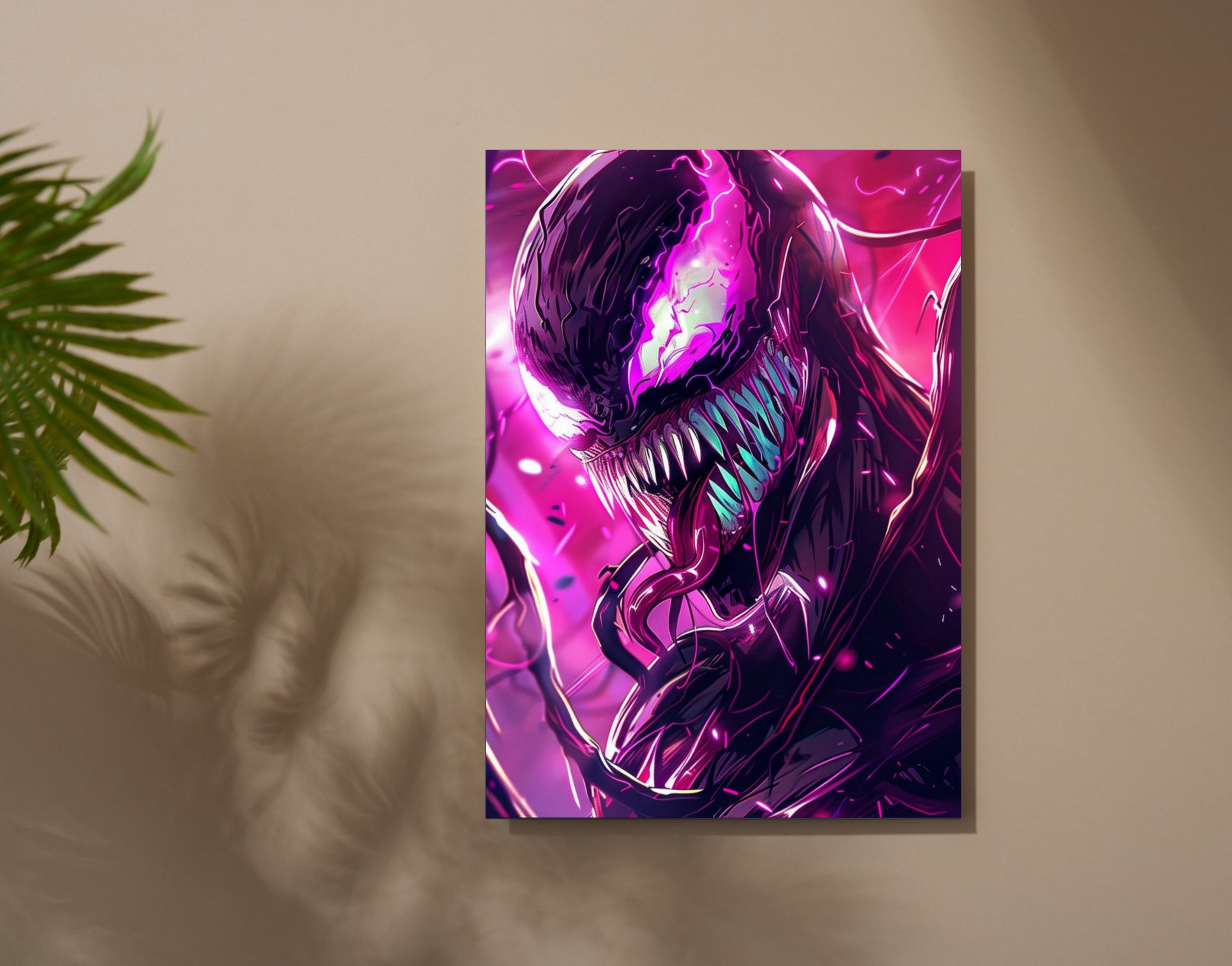 "Venom-Trilogy"- Shiny & Sturdy Metallic Poster Art That Pops & Sticks (Literally!)