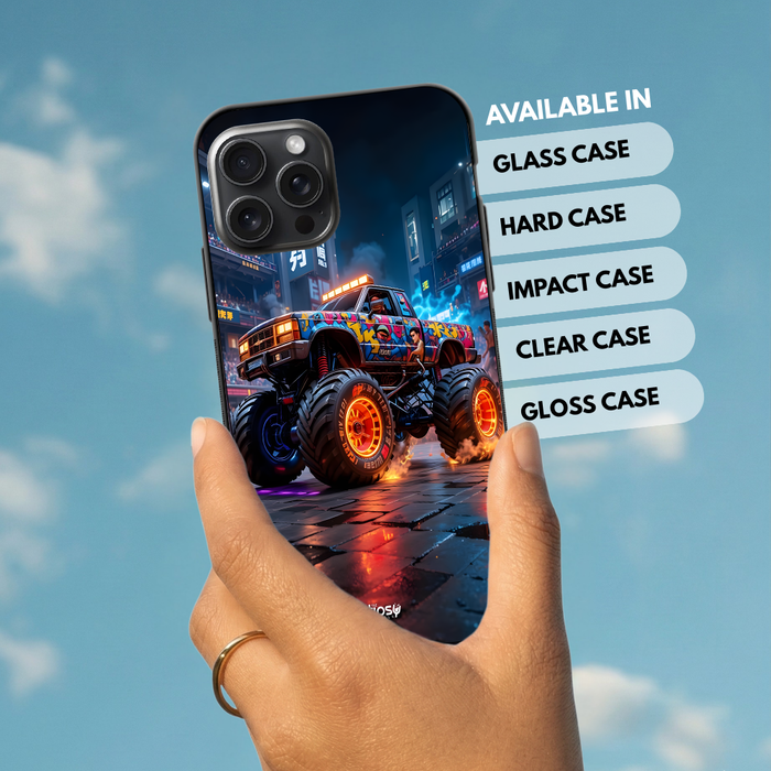 MONSTER TRUCK -Mobile Covers Shock Resistant, Slim & Stylish Cases