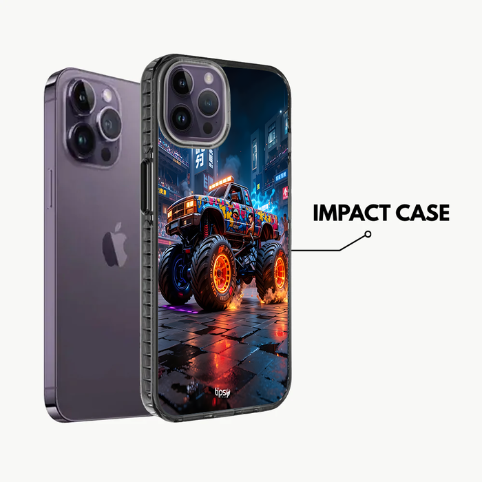 MONSTER TRUCK -Mobile Covers Shock Resistant, Slim & Stylish Cases