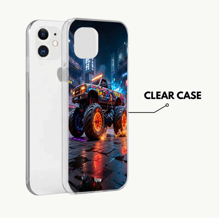 MONSTER TRUCK -Mobile Covers Shock Resistant, Slim & Stylish Cases