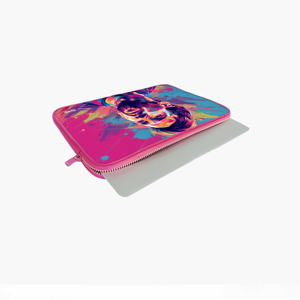 "Messi:Illustration Art" Laptop Sleeves:Bold Modern Design for Every Size