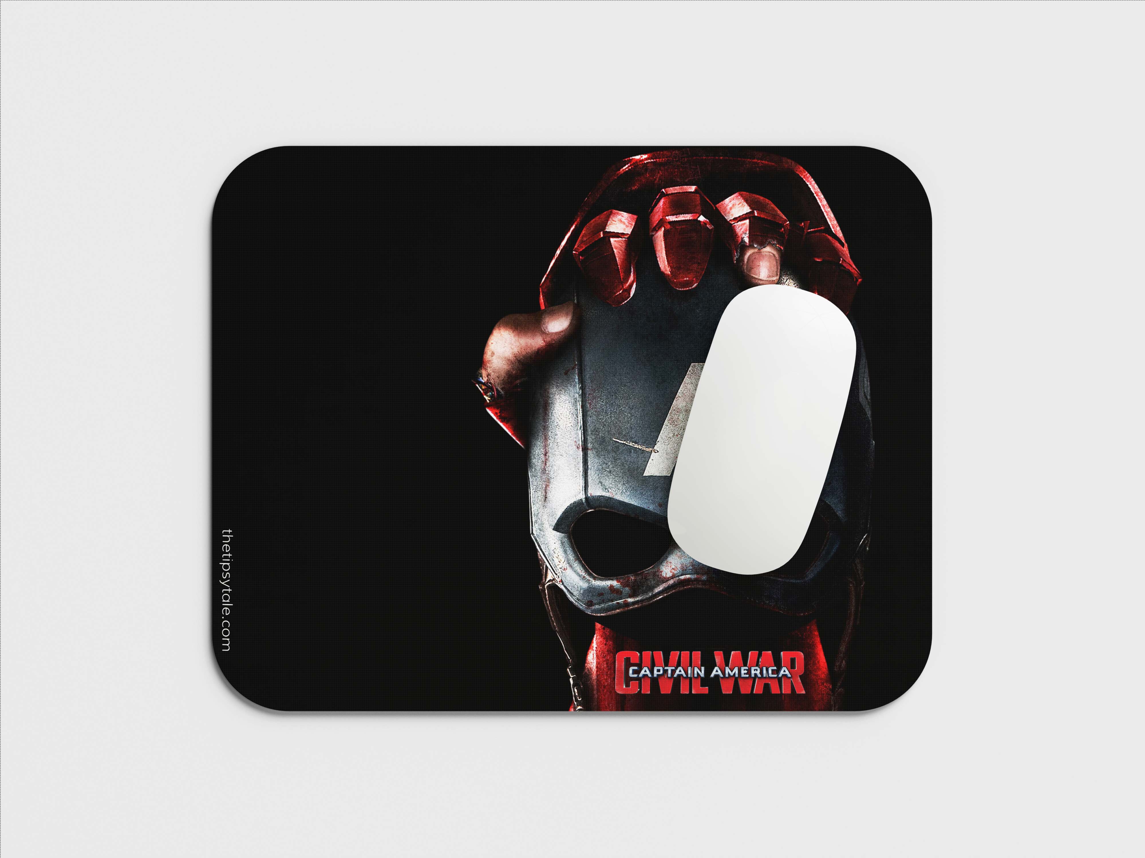 "CAPTAIN AMERICA CIVIL WAR" Mousepad Enhance Your Workspace with Style