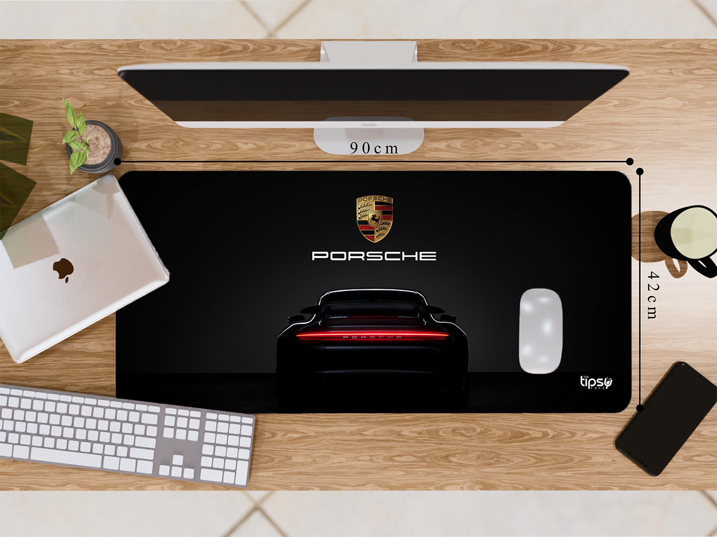 "PORSCHE THE ULTIMATE CAR Theme" Deskmat – Elevate Your Gaming Experience