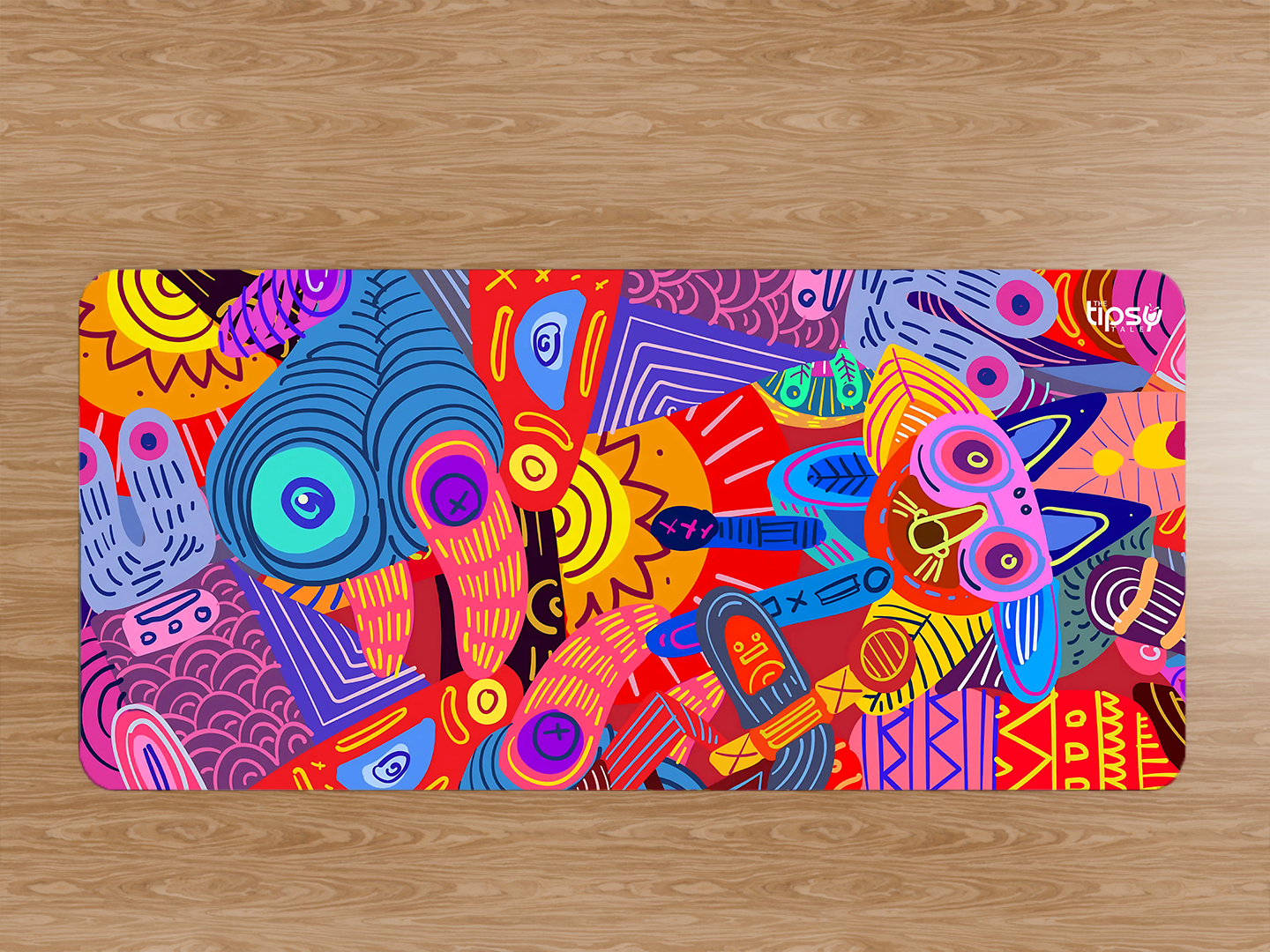 "ABSTRACT ART WORK" Gaming Mousepad- Elevate Your Gaming Experience
