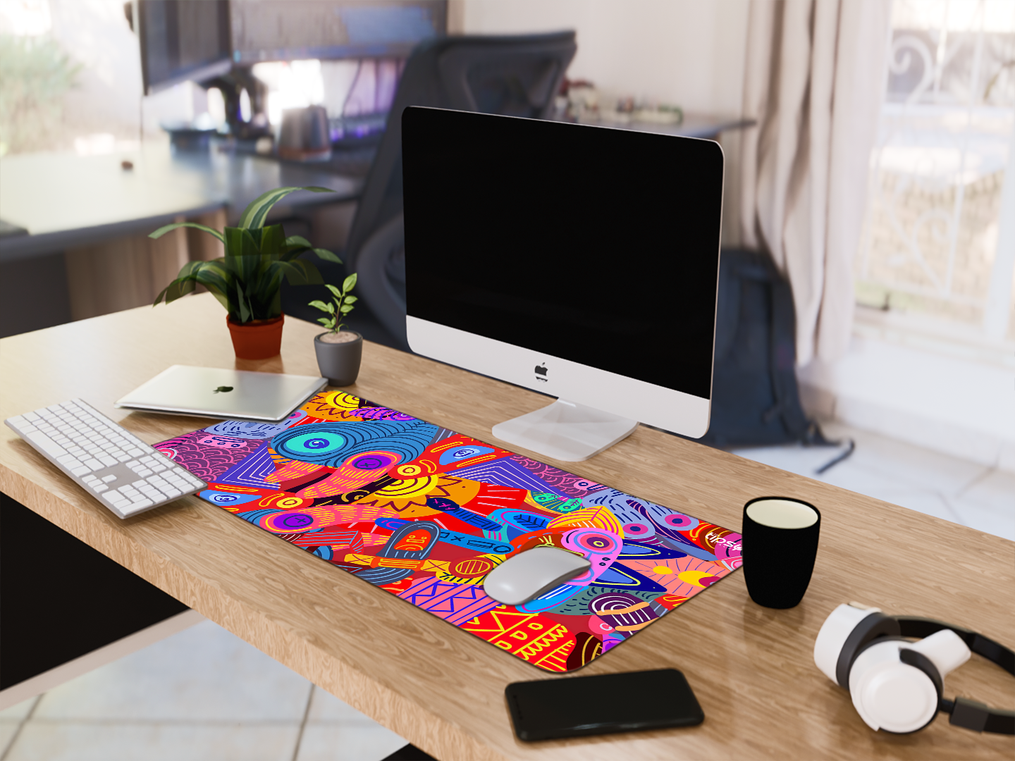 "ABSTRACT ART WORK" Gaming Mousepad- Elevate Your Gaming Experience