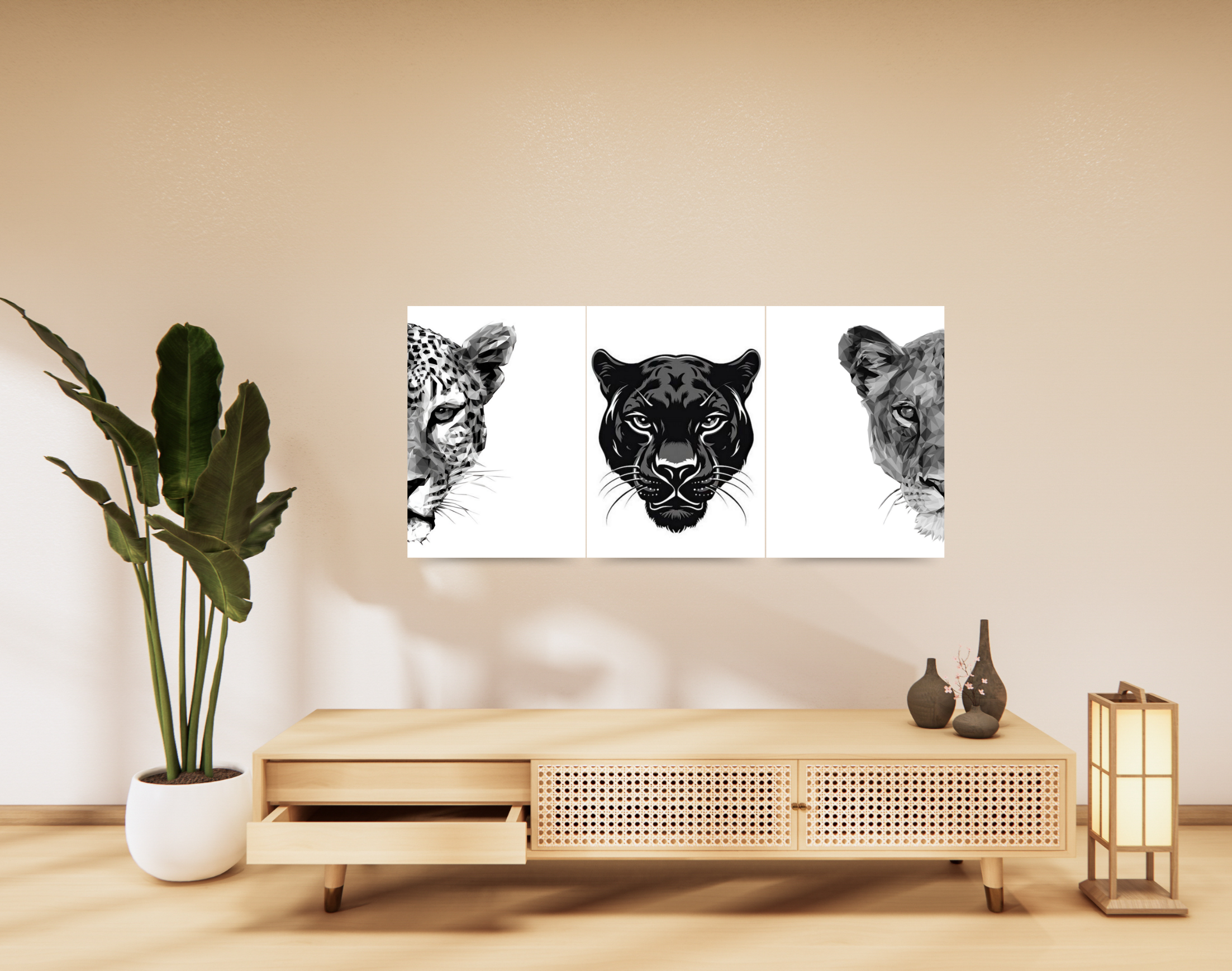 "CARNIVORES: ANIMAL KINGDOM "- Shiny & Sturdy Metallic Poster Art That Pops & Sticks