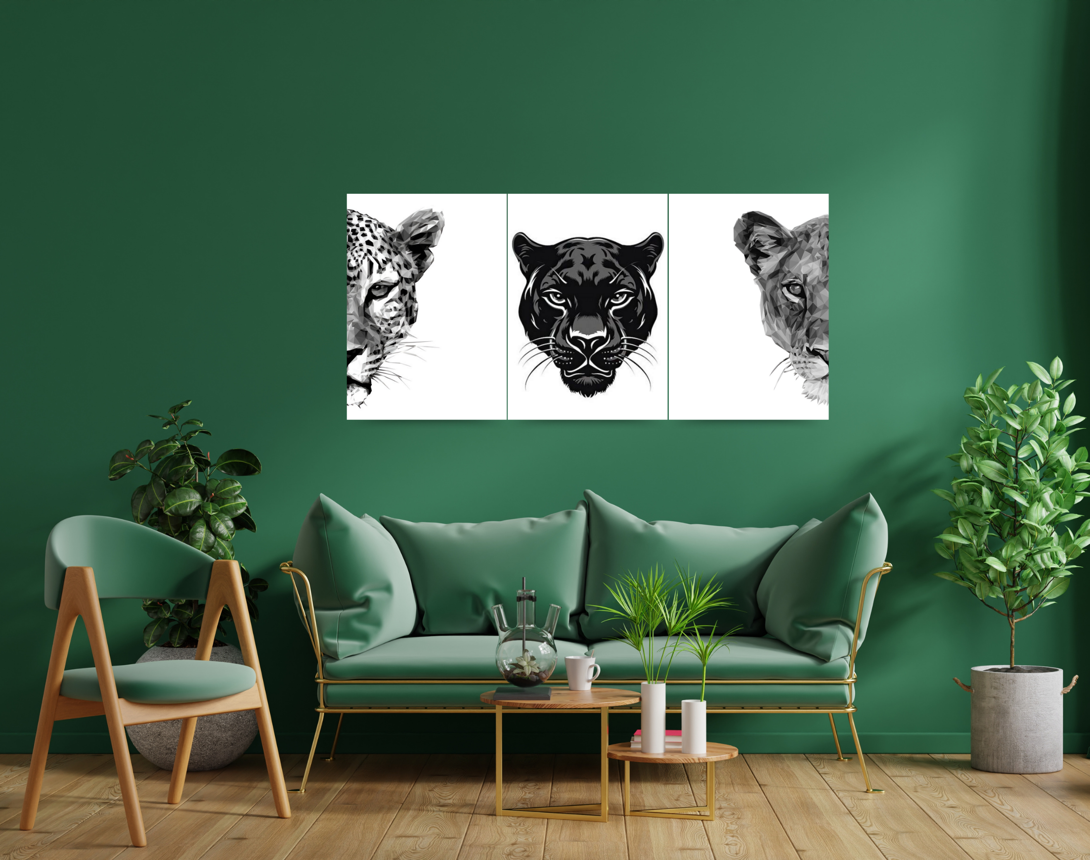 "CARNIVORES: ANIMAL KINGDOM "- Shiny & Sturdy Metallic Poster Art That Pops & Sticks