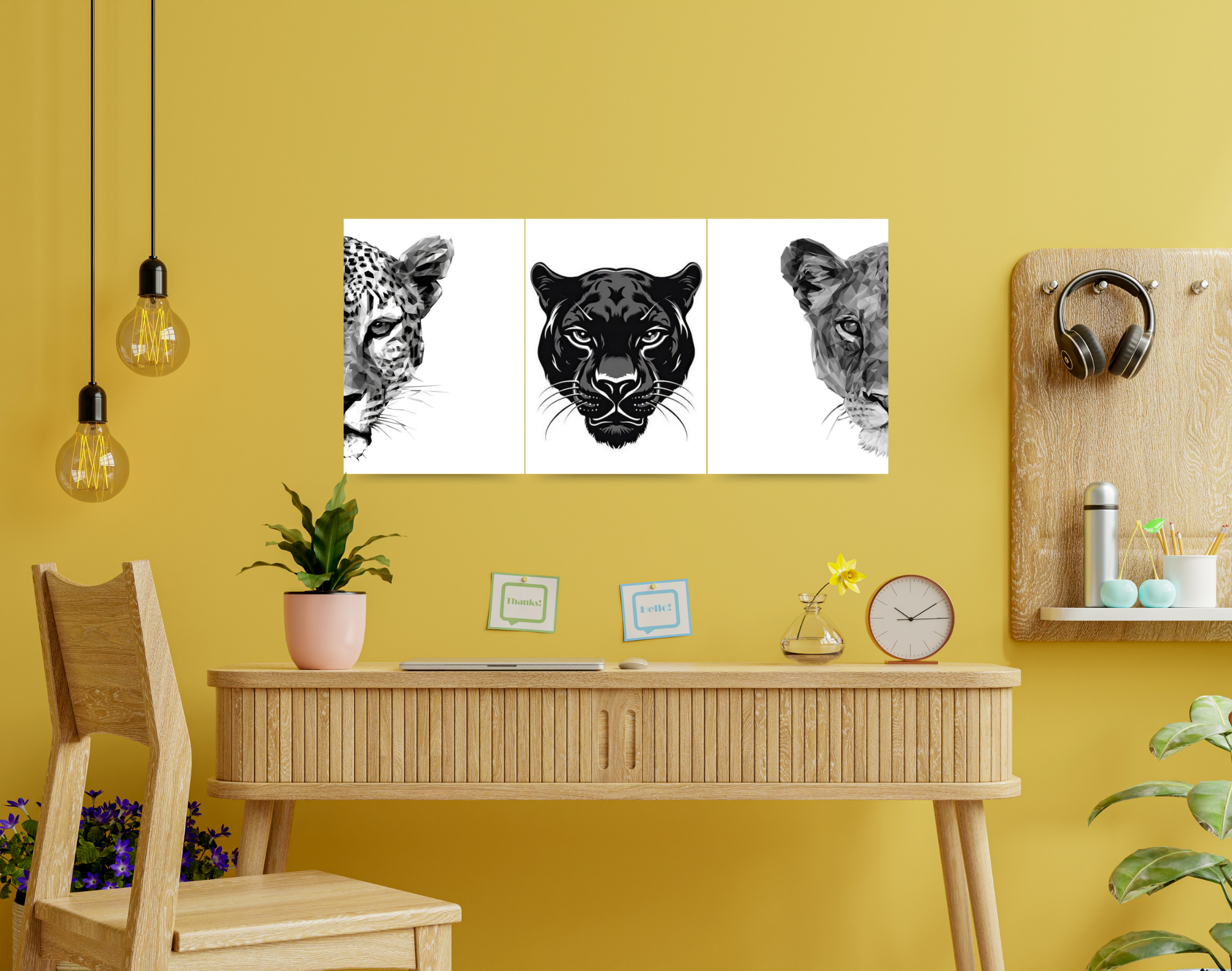 "CARNIVORES: ANIMAL KINGDOM "- Shiny & Sturdy Metallic Poster Art That Pops & Sticks