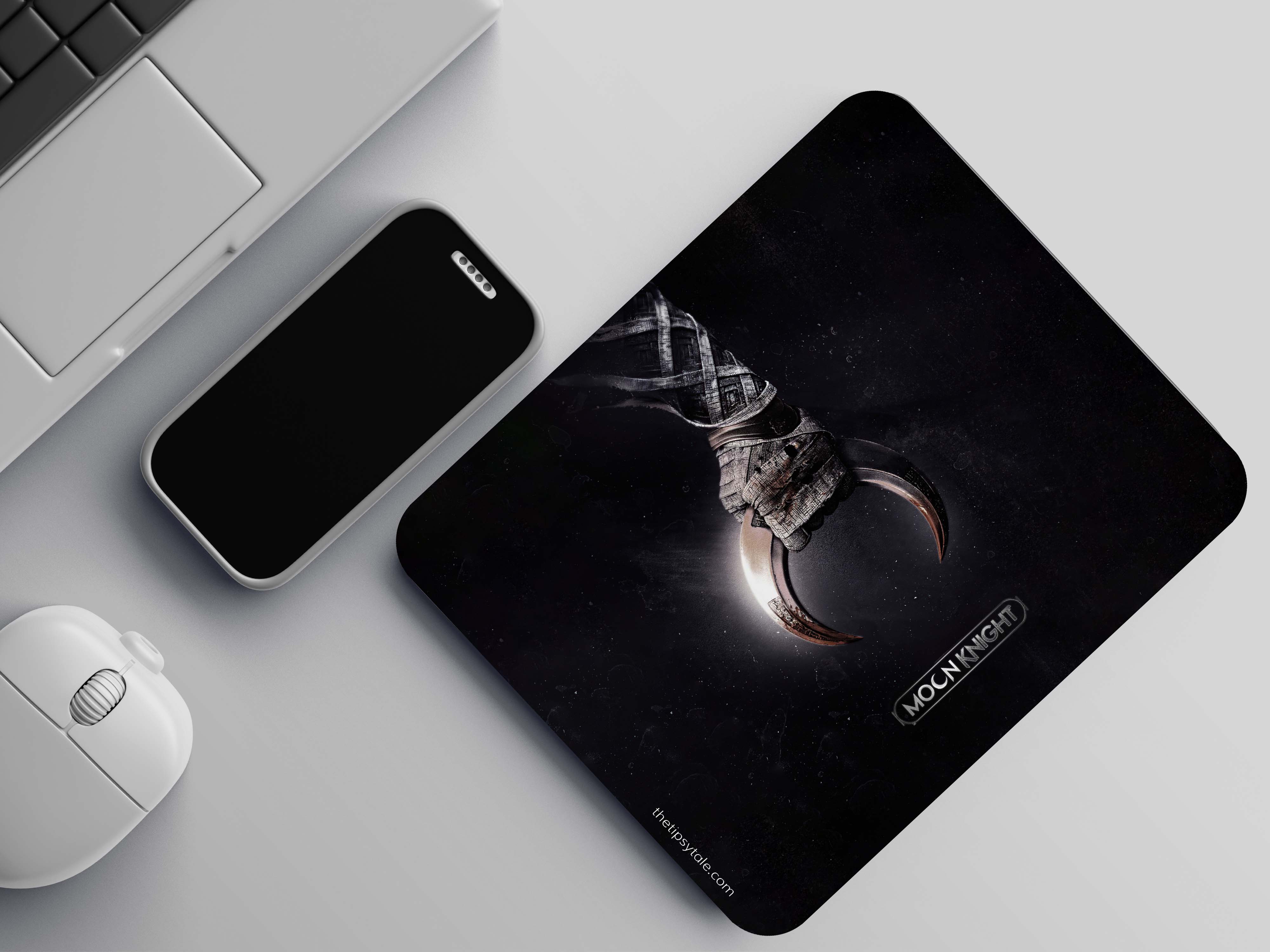 "MOON KNIGHT: MARVEL" Mousepad Enhance Your Workspace with Style