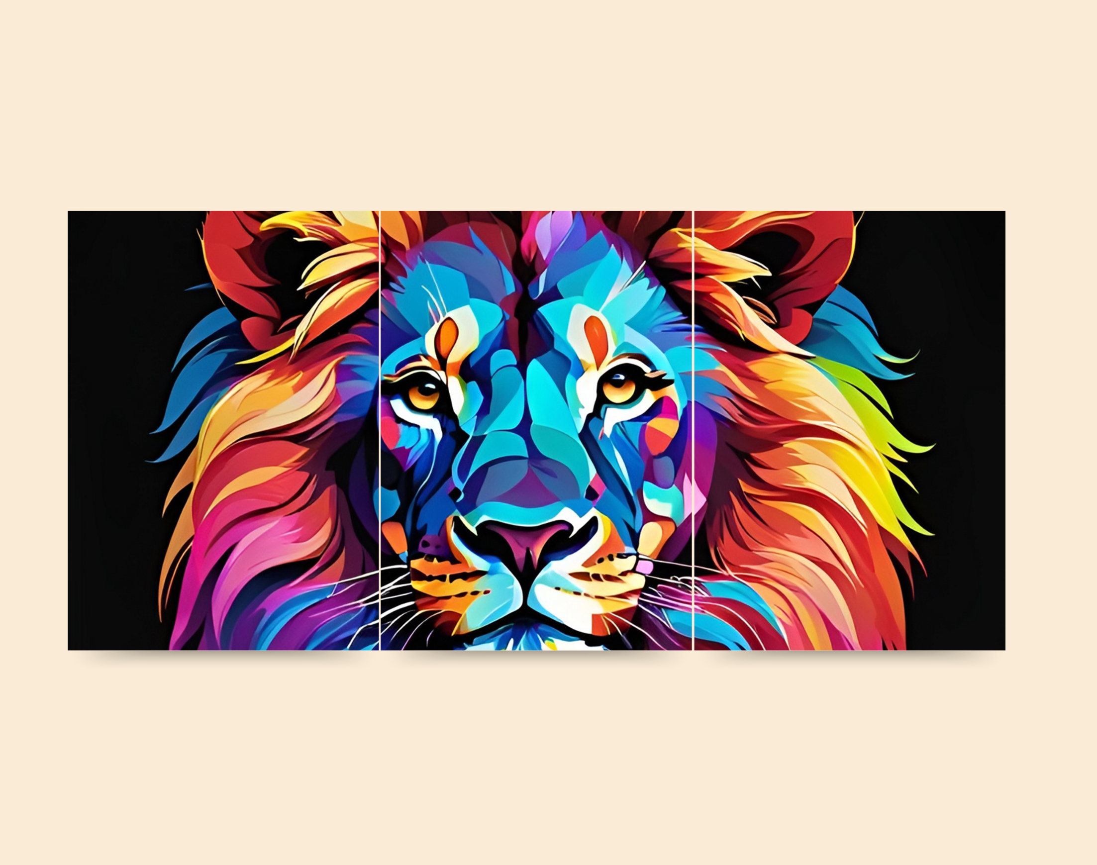 "CARNIVORES: ON THE HUNT- ANIMMAL KINGDOM"- Shiny & Sturdy Metallic Poster Art That Pops & Sticks