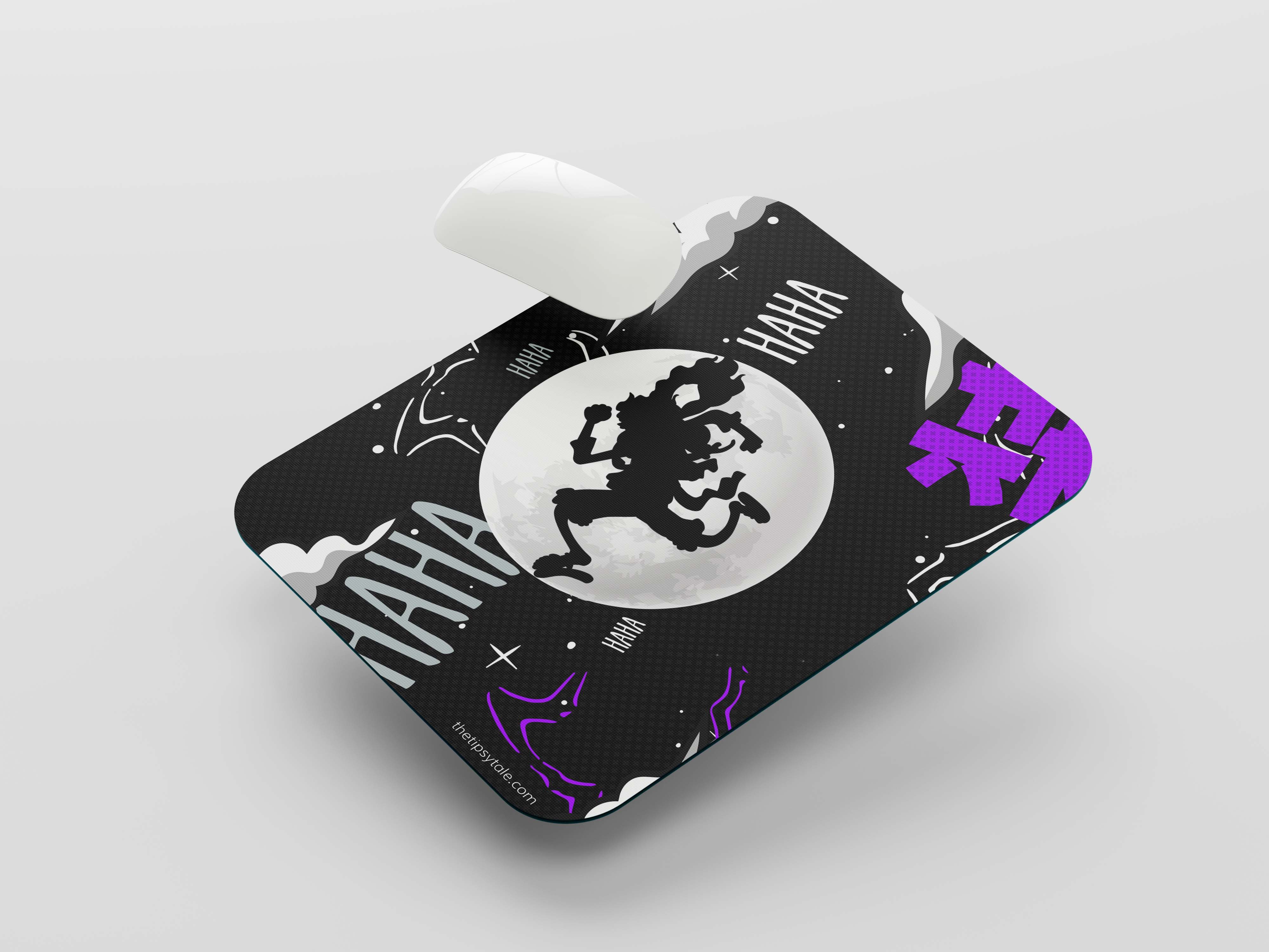"EVIL RUN- "ONE PIECE"" Mousepad Enhance Your Workspace with Style