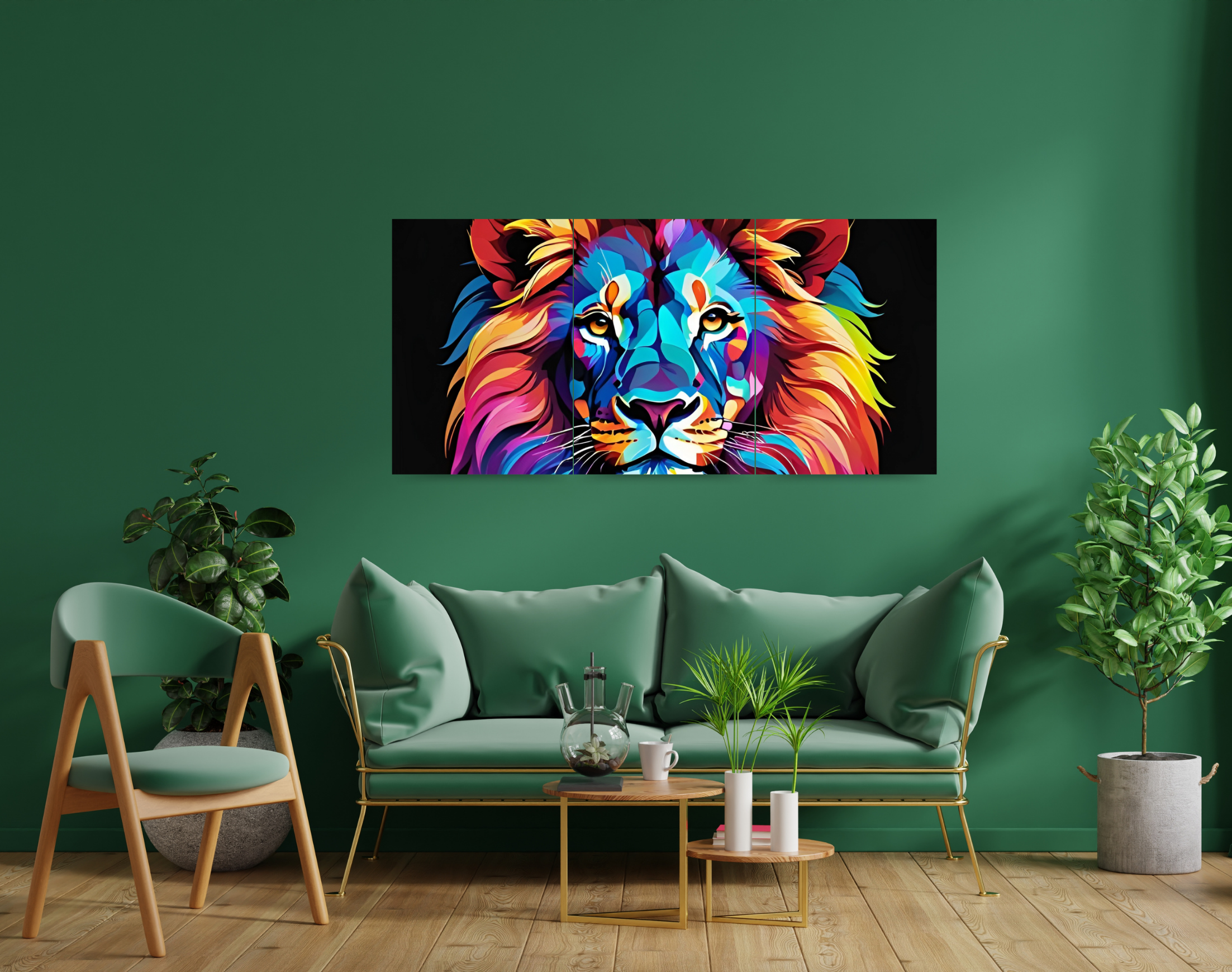 "CARNIVORES: ON THE HUNT- ANIMMAL KINGDOM"- Shiny & Sturdy Metallic Poster Art That Pops & Sticks