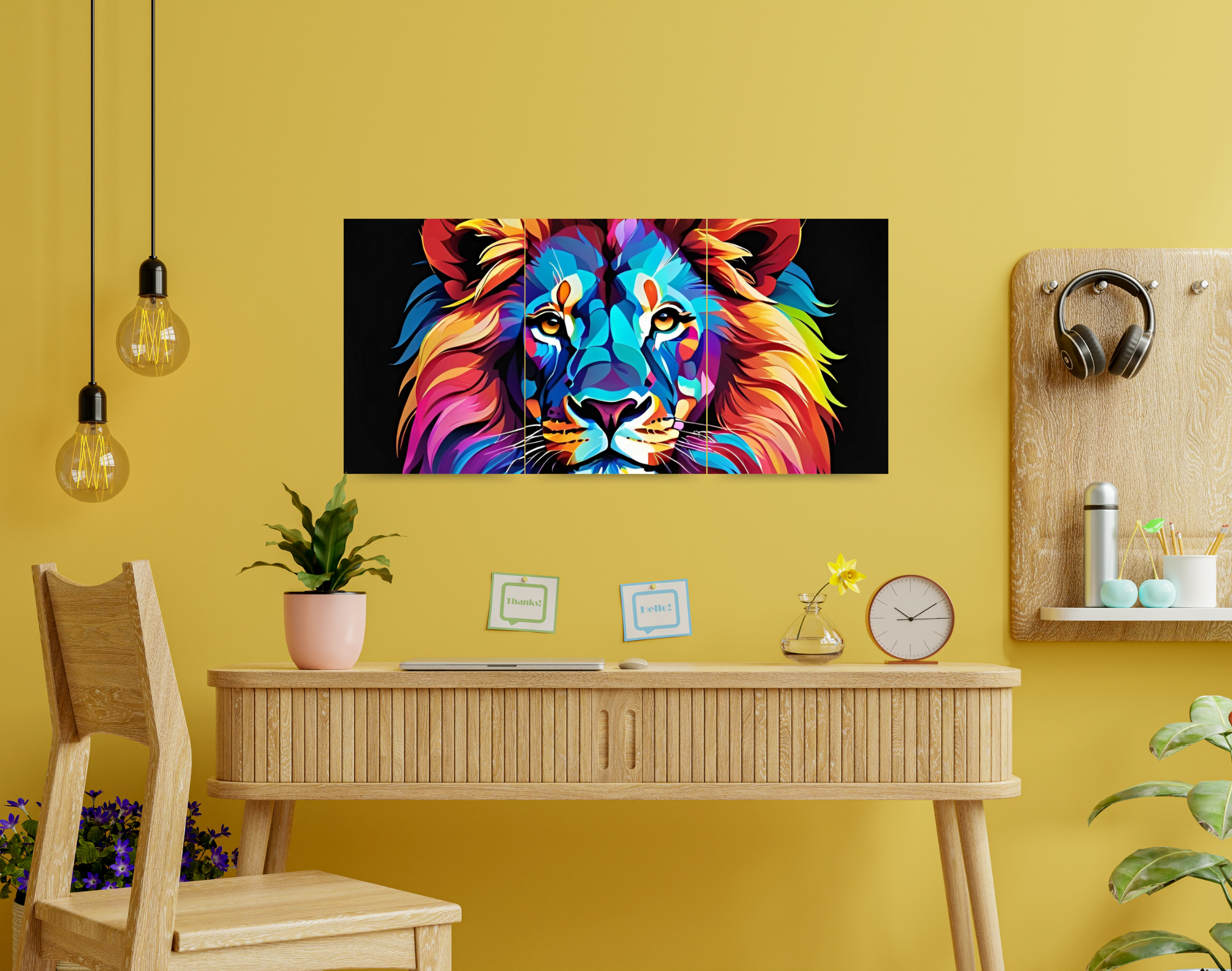 "CARNIVORES: ON THE HUNT- ANIMMAL KINGDOM"- Shiny & Sturdy Metallic Poster Art That Pops & Sticks