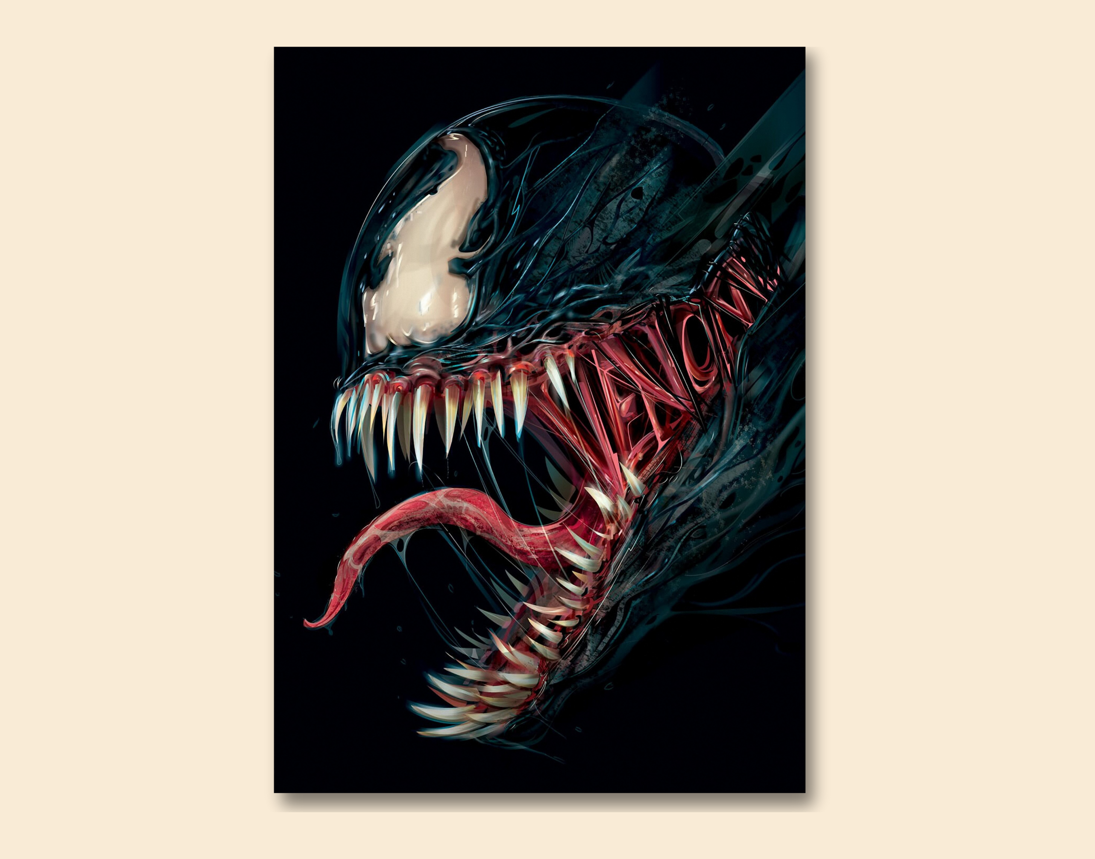 "Venom: The Last Dance"- Shiny & Sturdy Metallic Poster Art That Pops & Sticks