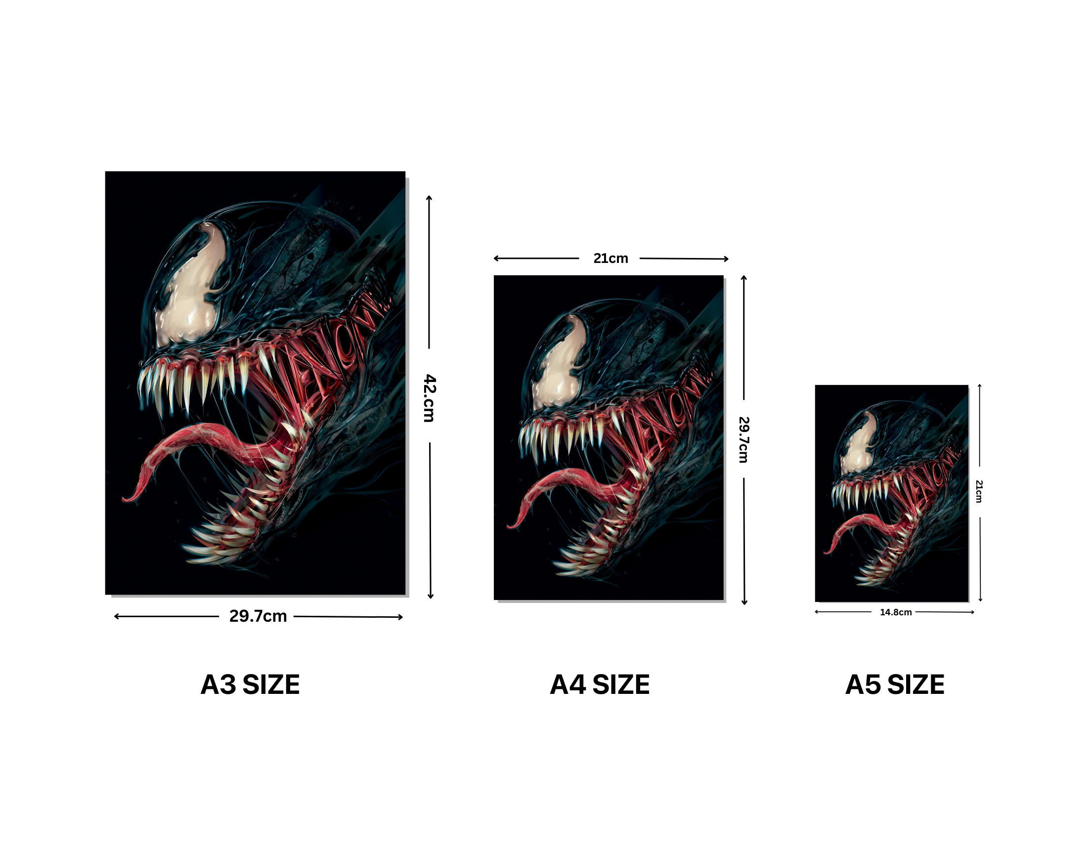 "Venom: The Last Dance"- Shiny & Sturdy Metallic Poster Art That Pops & Sticks