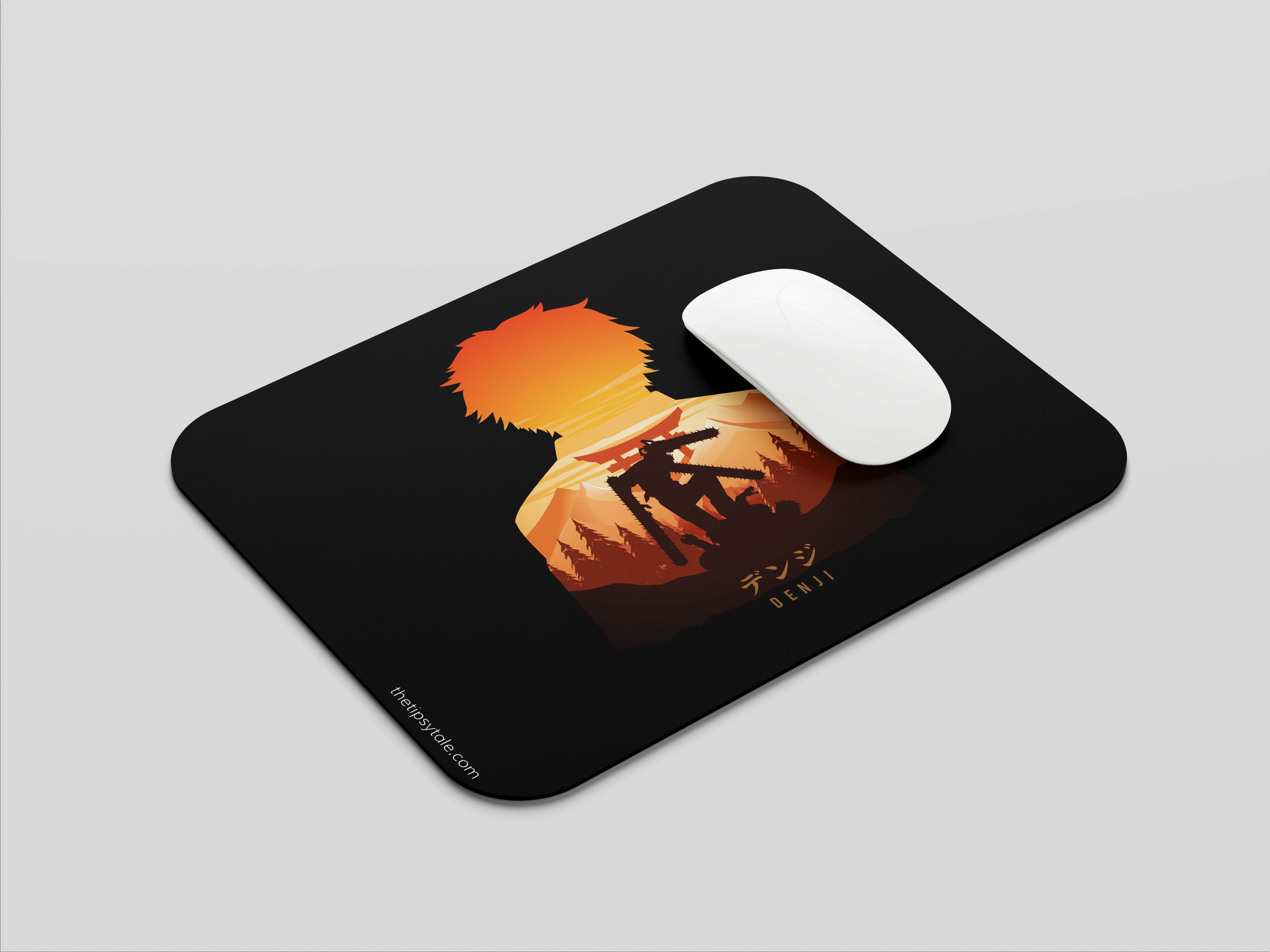 "DENJI- CHAINSAW MAN" Mousepad Enhance Your Workspace with Style