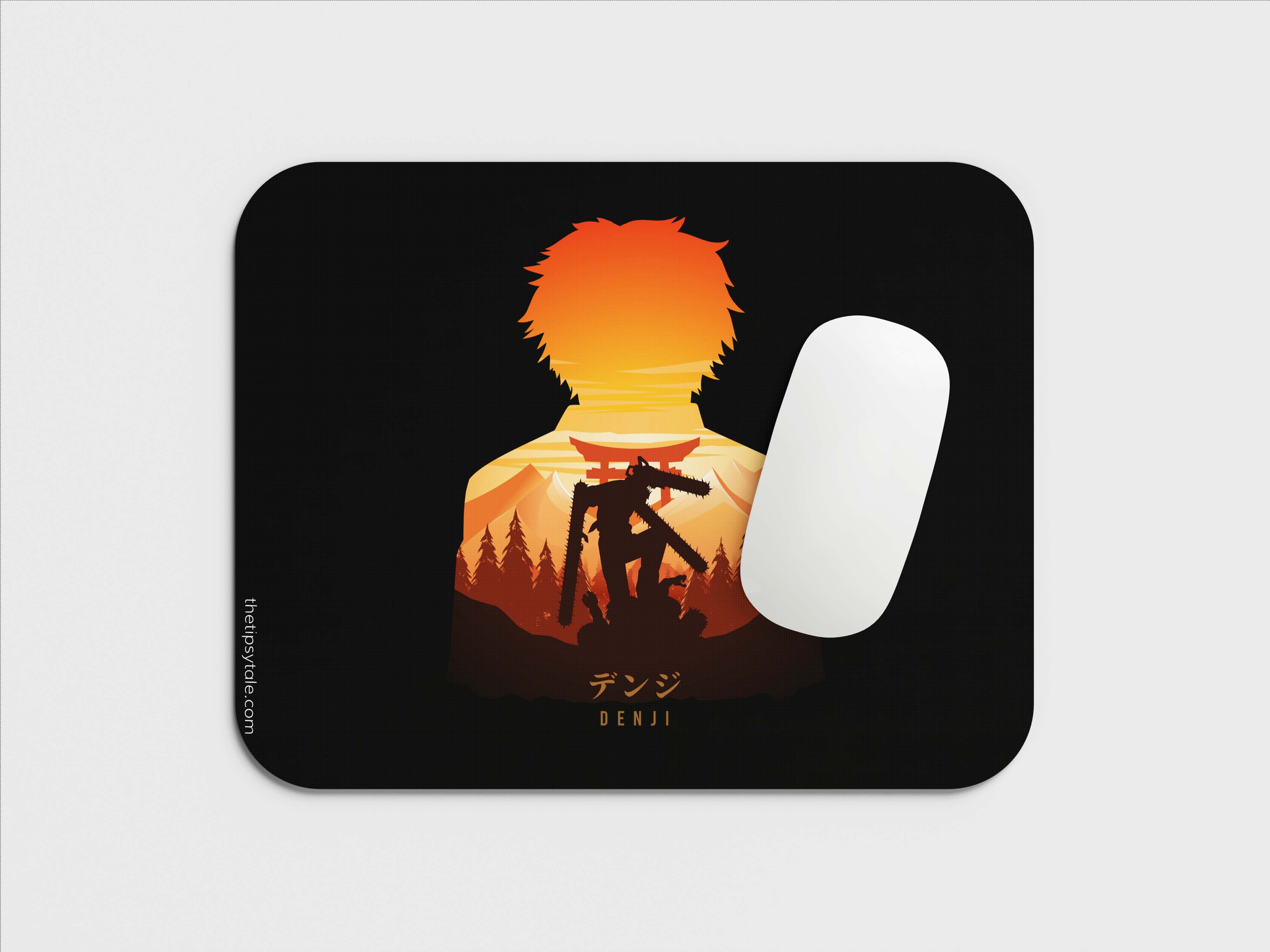 "DENJI- CHAINSAW MAN" Mousepad Enhance Your Workspace with Style